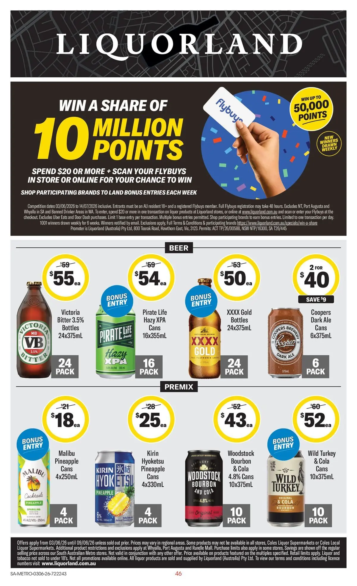 ﻿Coles catalogue valid from 02/06/2026 > Online Australia | Page: 46 | Products: Door, Beer, Pineapple, Turkey