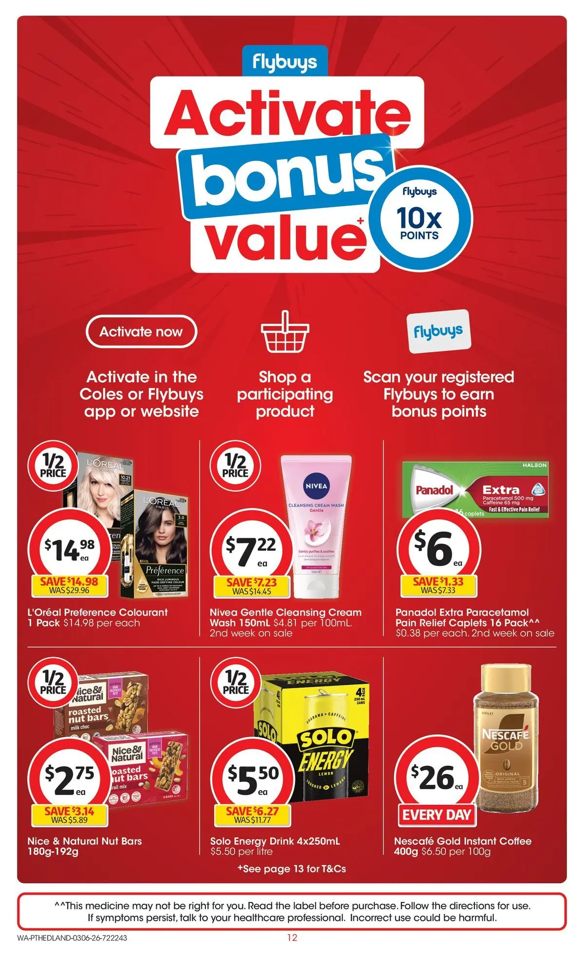 ﻿Coles catalogue valid from 02/06/2026 > Online Australia | Page: 12 | Products: Milk, Energy drink, Coffee, Lemon