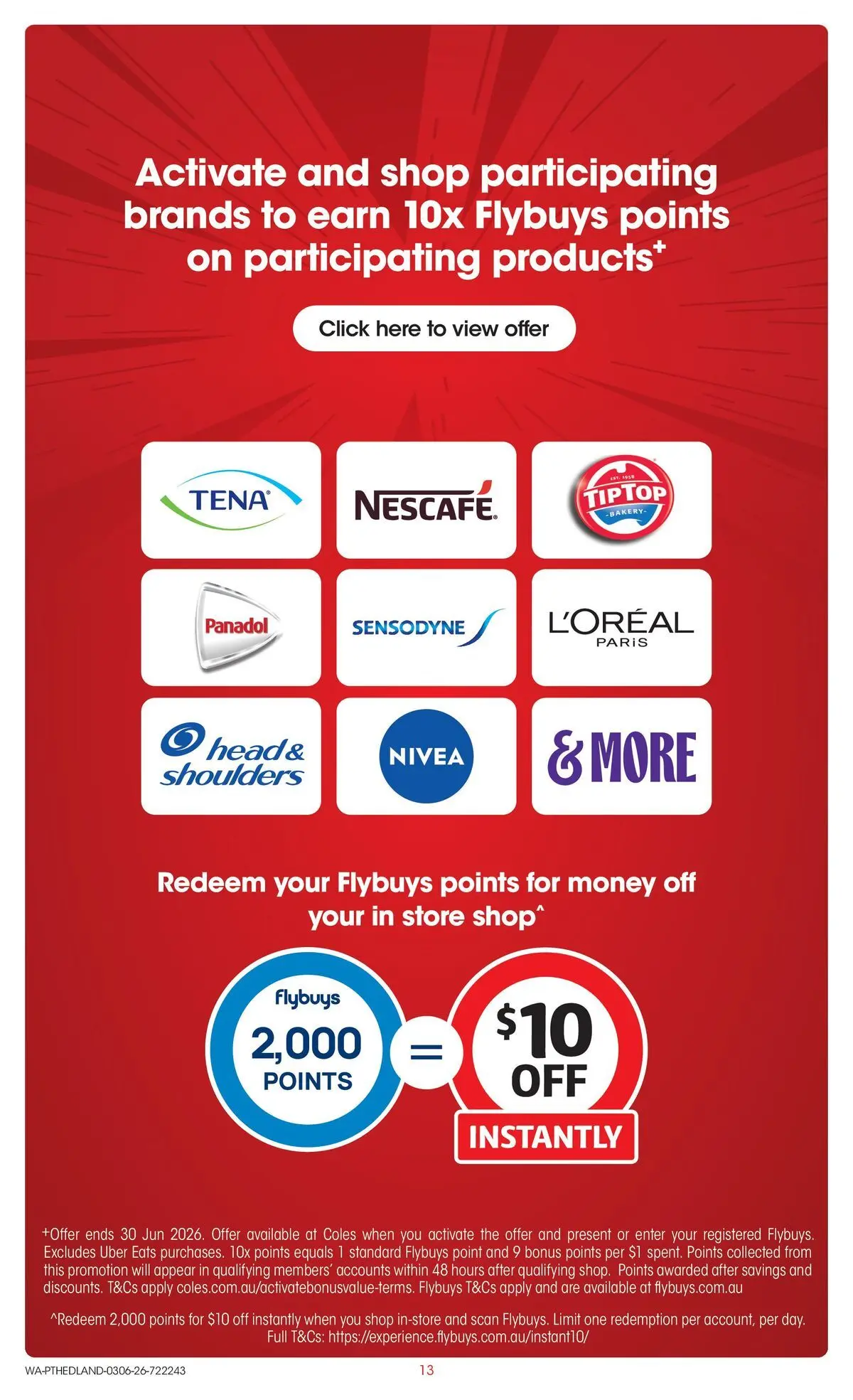 ﻿Coles catalogue valid from 02/06/2026 > Online Australia | Page: 13 | Products: Bakery