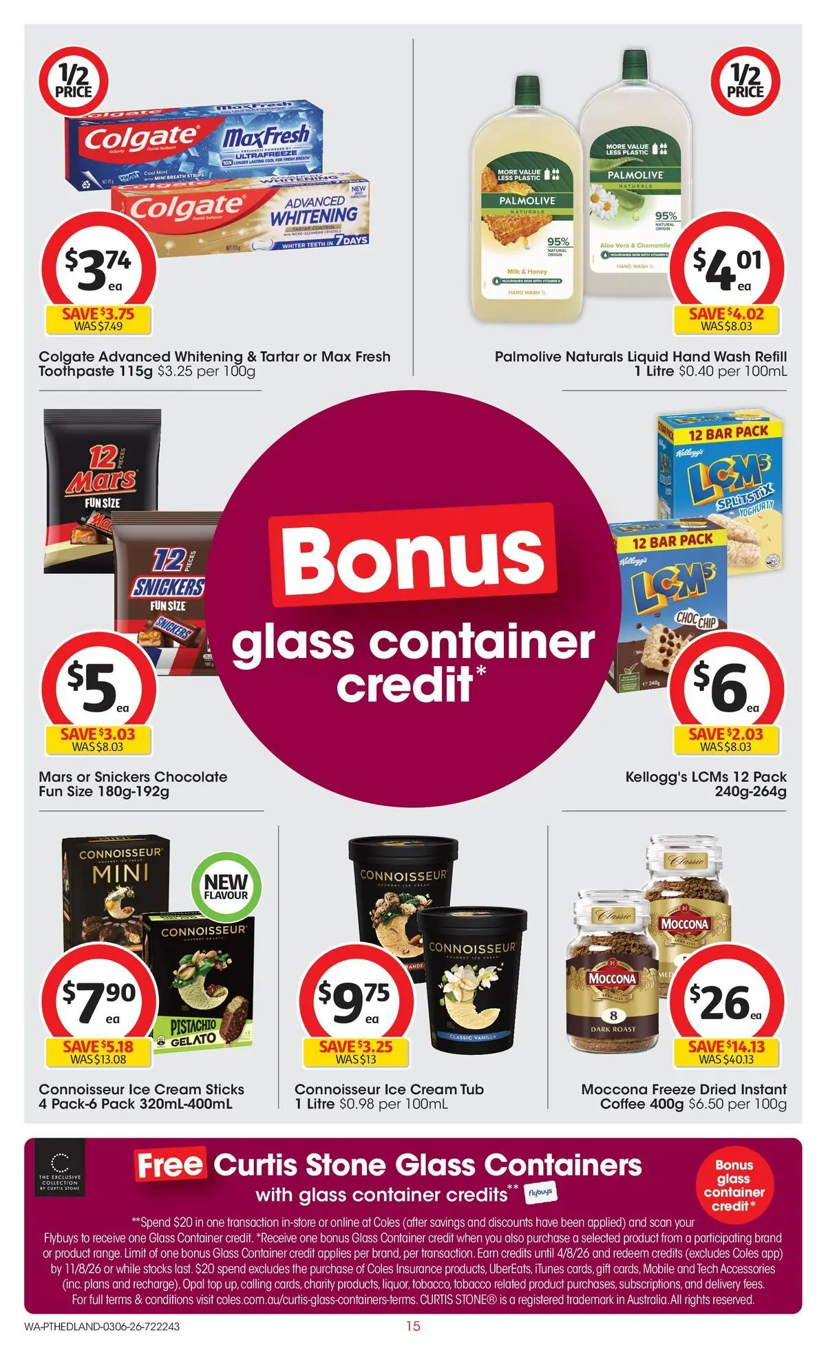 ﻿Coles catalogue valid from 02/06/2026 > Online Australia | Page: 15 | Products: Milk, Coffee, Honey, Accessories
