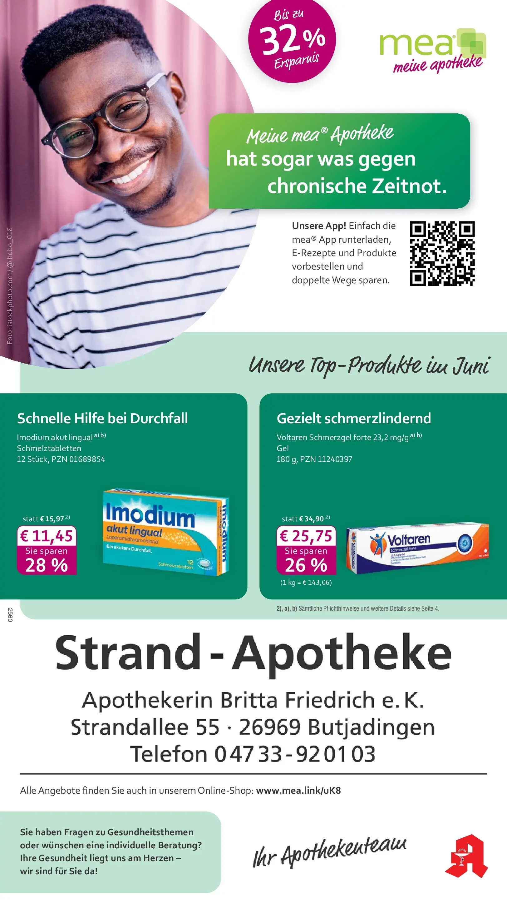 Angebote - mea Apotheke: Top Angebote im Juni! (ab 31.05.2026) zum Blättern | Seite: 1 | Produkte: Telefon
