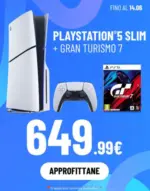 Gamelife Playstation 5 slim + GRAN TURISMO 7 - al 14.06.2026