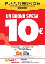 CONAD NORD OVEST BUONO SPESA 10&euro; - al 10.06.2026