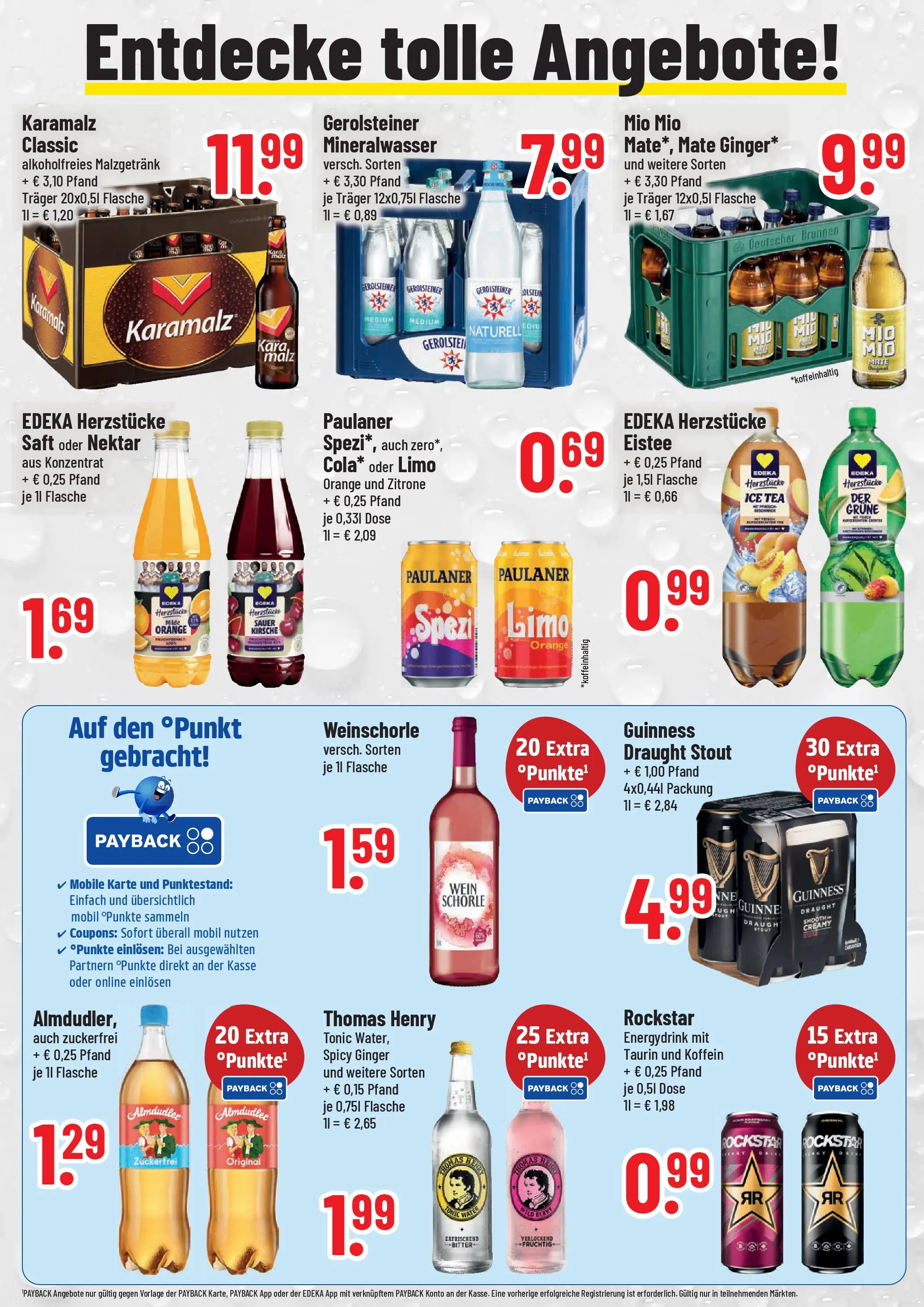 Trinkgut Prospekt Burgau (ab 01.06.2026) » Angebote online | Seite: 2 | Produkte: Rockstar, Weinschorle, Wein, Paulaner