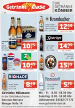 Getr&auml;nke Oase Getr&auml;nke Oase: Getr&auml;nkeangebote - bis 06.06.2026