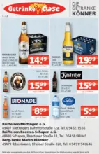 Getr&auml;nke Oase Getr&auml;nke Oase: Getr&auml;nkeangebote - bis 06.06.2026