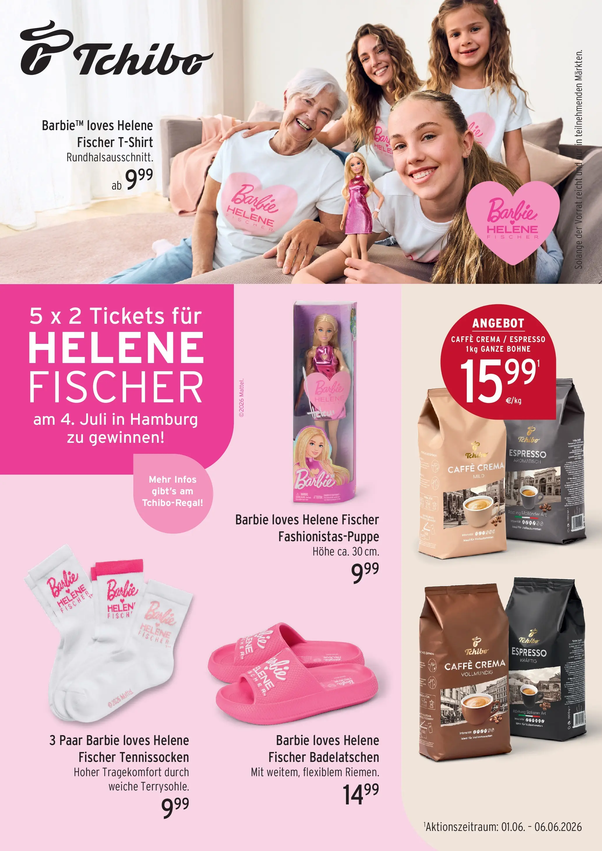 Tchibo Prospekt ,Mölln (ab 01.06.2026) zum Blättern | Seite: 1 | Produkte: Fisch