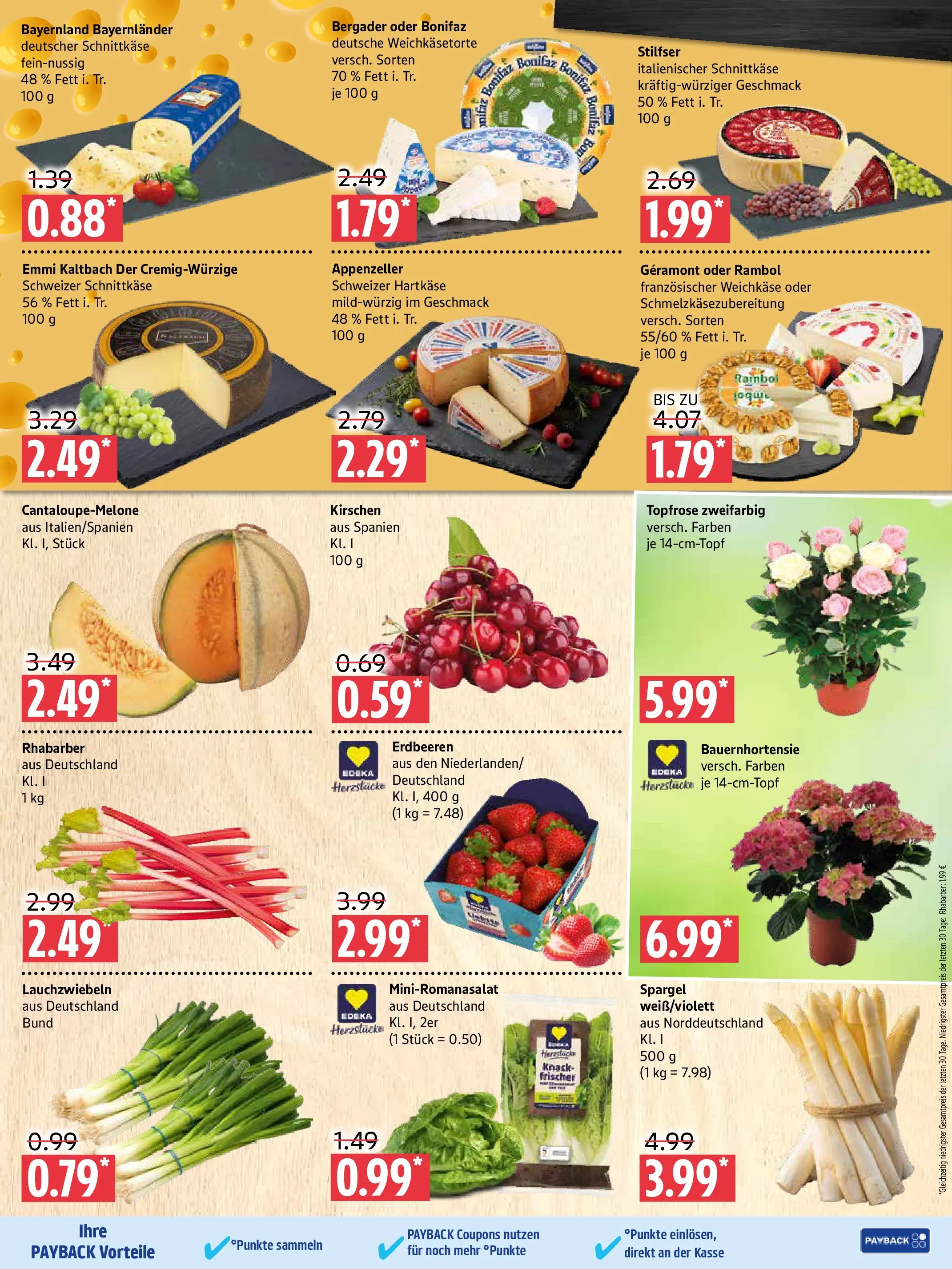 Marktkauf Prospekt Prenzlau (ab 01.06.2026) » Angebote online | Seite: 3 | Produkte: Geramont, Spargel, Kirschen, Erdbeeren