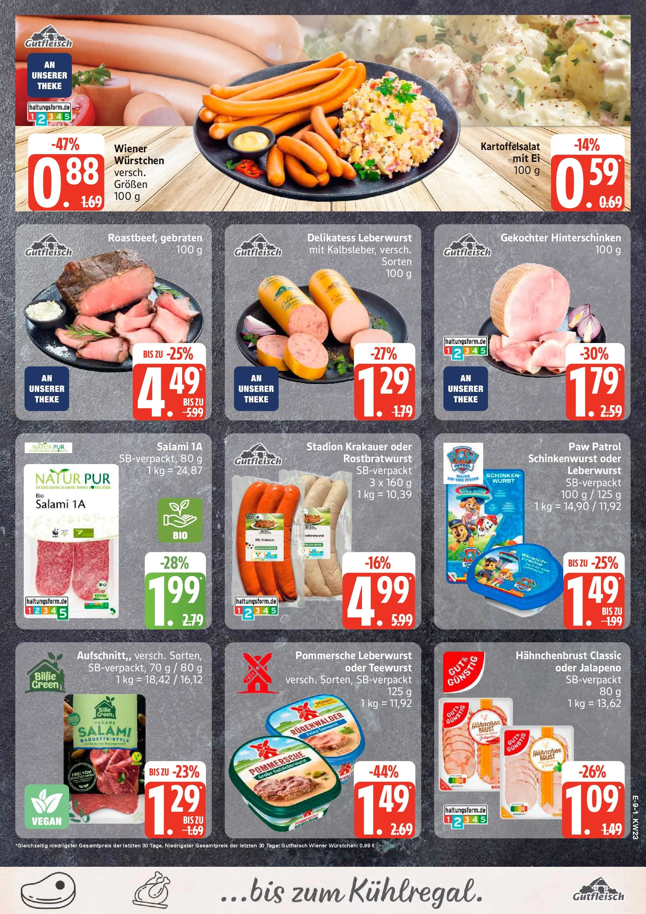 Edeka prospekt Rostock (ab 01.06.2026) » Angebote Online | Seite: 11 | Produkte: Hahnchen, Creme, Wurst, Hahnchenbrust