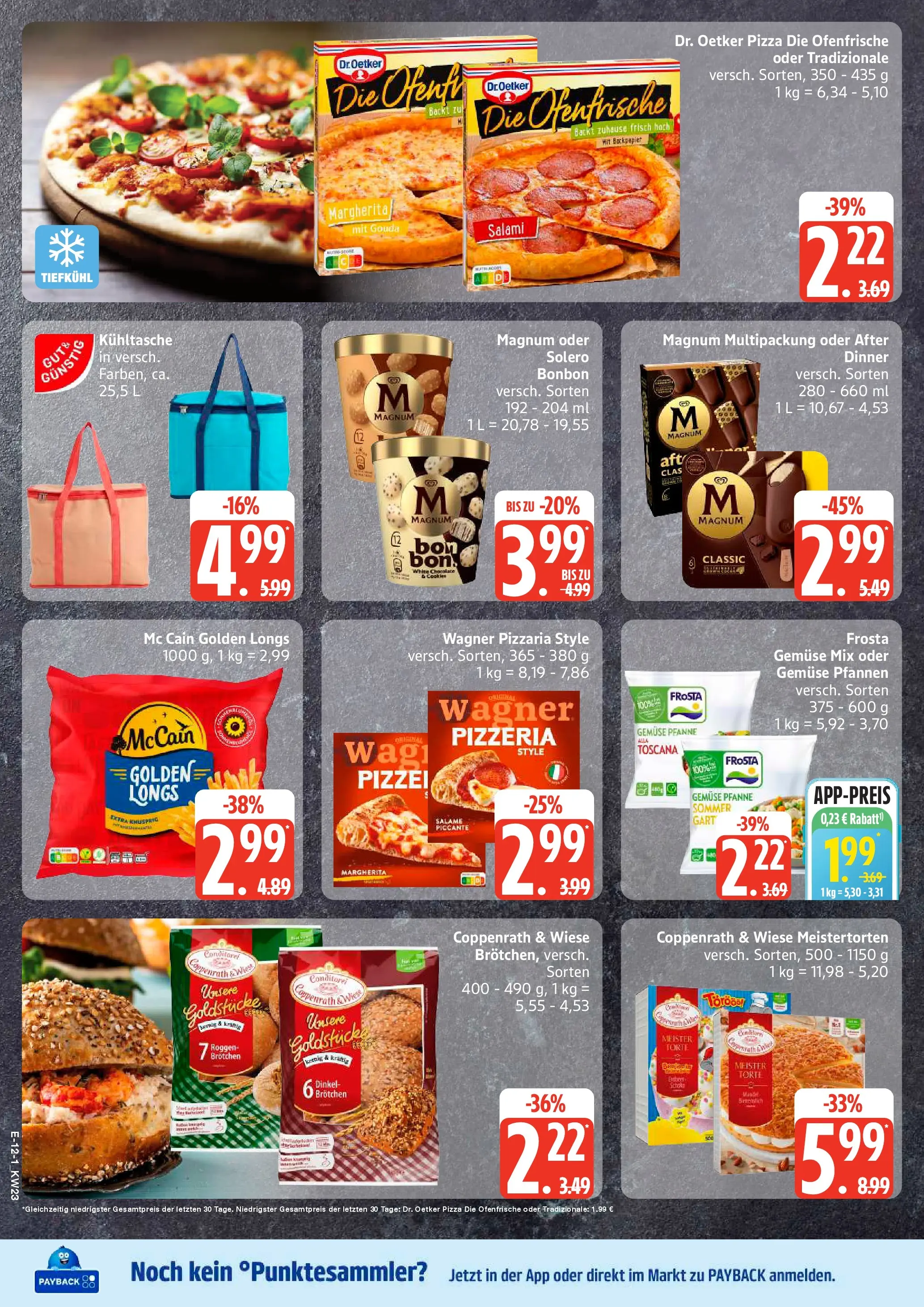 Edeka prospekt Rostock (ab 01.06.2026) » Angebote Online | Seite: 14 | Produkte: Gouda, Gemüse, Salami, Pizza