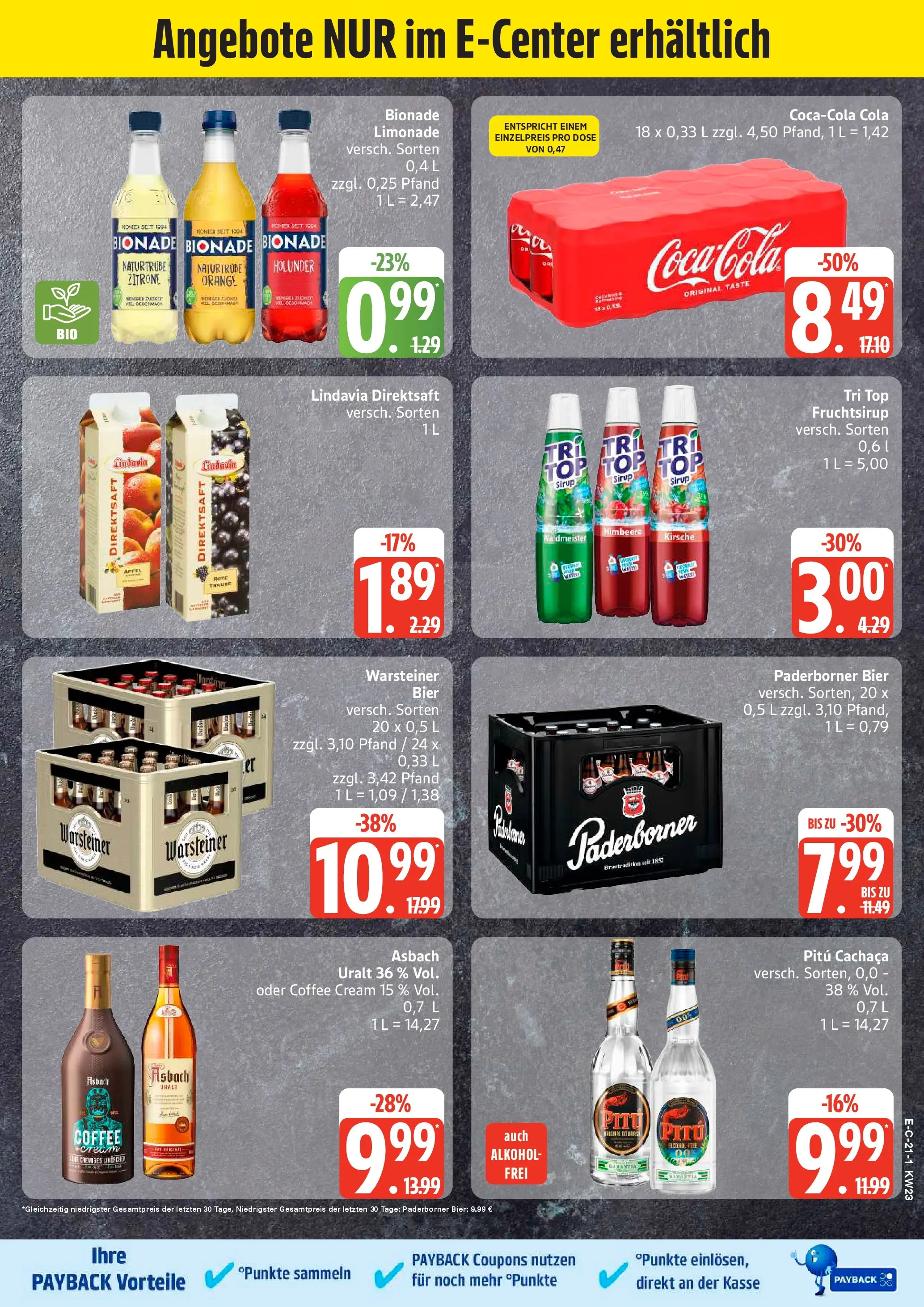Marktkauf Prospekt Heide (ab 01.06.2026) » Angebote online | Seite: 21 | Produkte: Top, Sirup, Zitrone, Himbeere