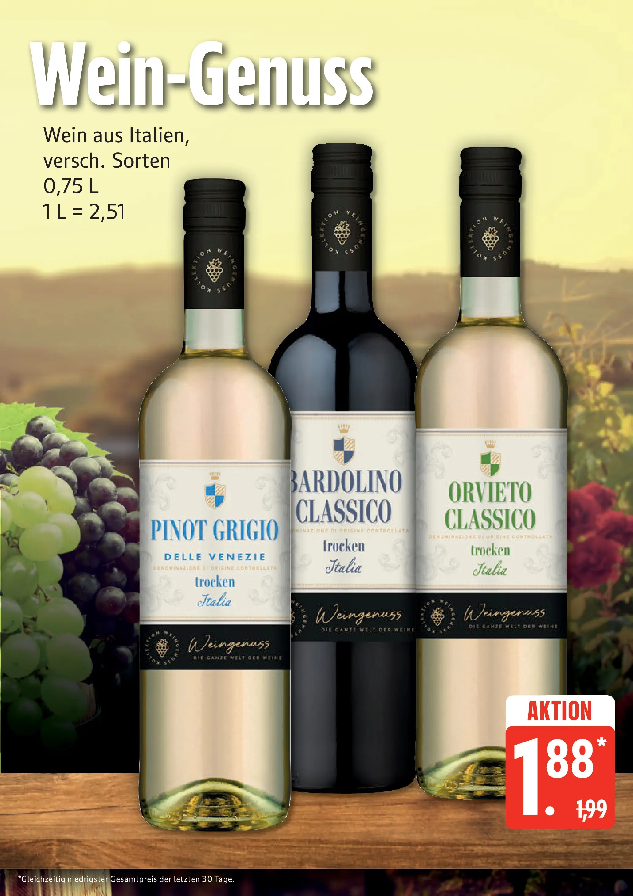 Edeka prospekt Rostock (ab 01.06.2026) » Angebote Online | Seite: 20 | Produkte: Wein