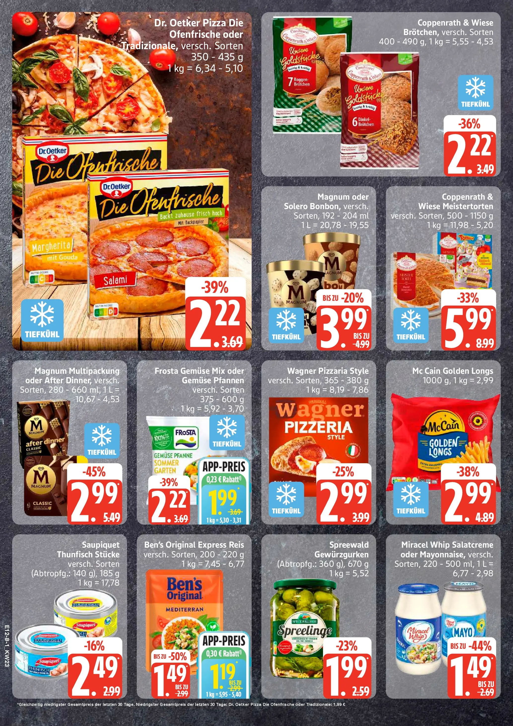 Edeka prospekt Rostock-Gehlsdorf (ab 01.06.2026) » Angebote Online | Seite: 8 | Produkte: McCain, Ofenfrische, Gemüse, Salami