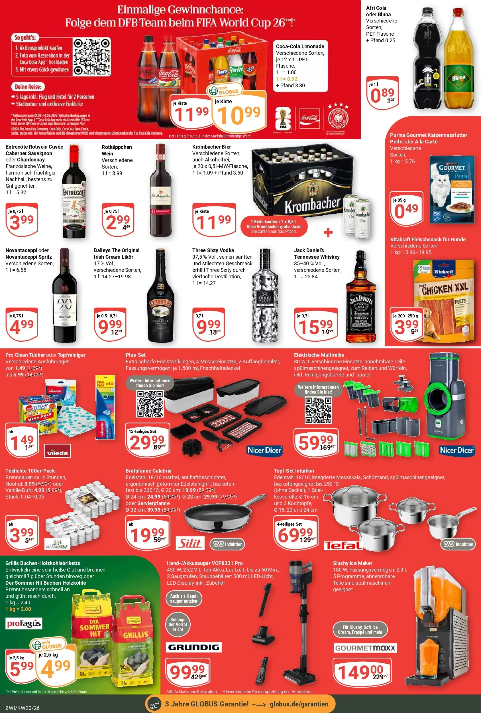 Globus Prospekt Zwickau (ab 31.05.2026) » Angebote online | Seite: 8 | Produkte: Entrecote, Baileys, Rotkäppchen, Whiskey