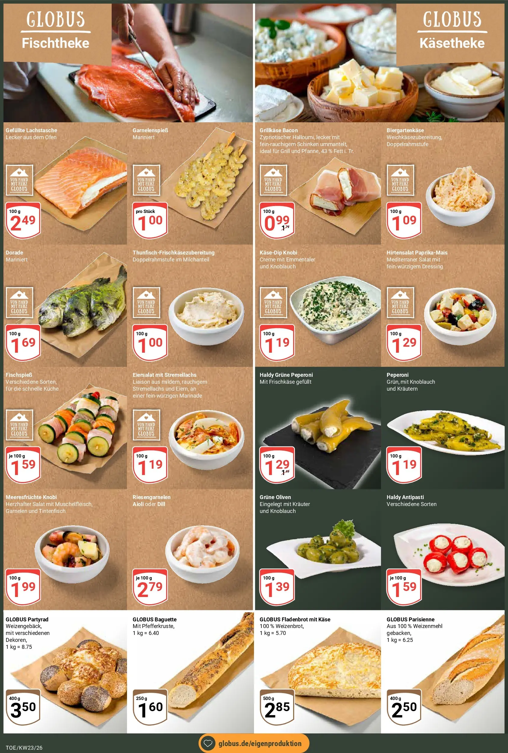 Globus Prospekt Tönisvorst (ab 01.06.2026) » Angebote online | Seite: 2 | Produkte: Käse, Küche, Creme, Knoblauch