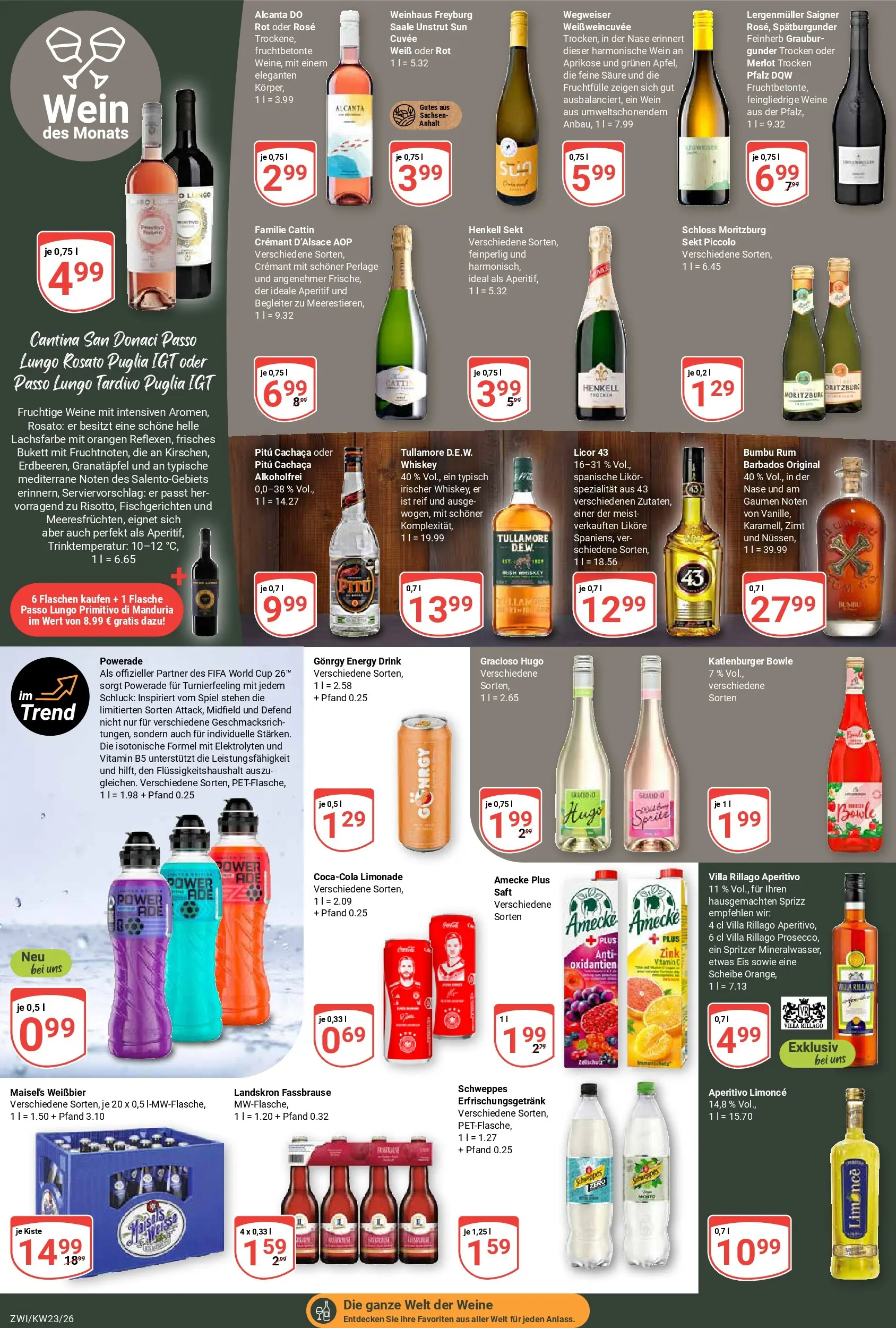 Globus Prospekt Zwickau (ab 31.05.2026) » Angebote online | Seite: 19 | Produkte: Granatapfel, Energy, Likör, Merlot