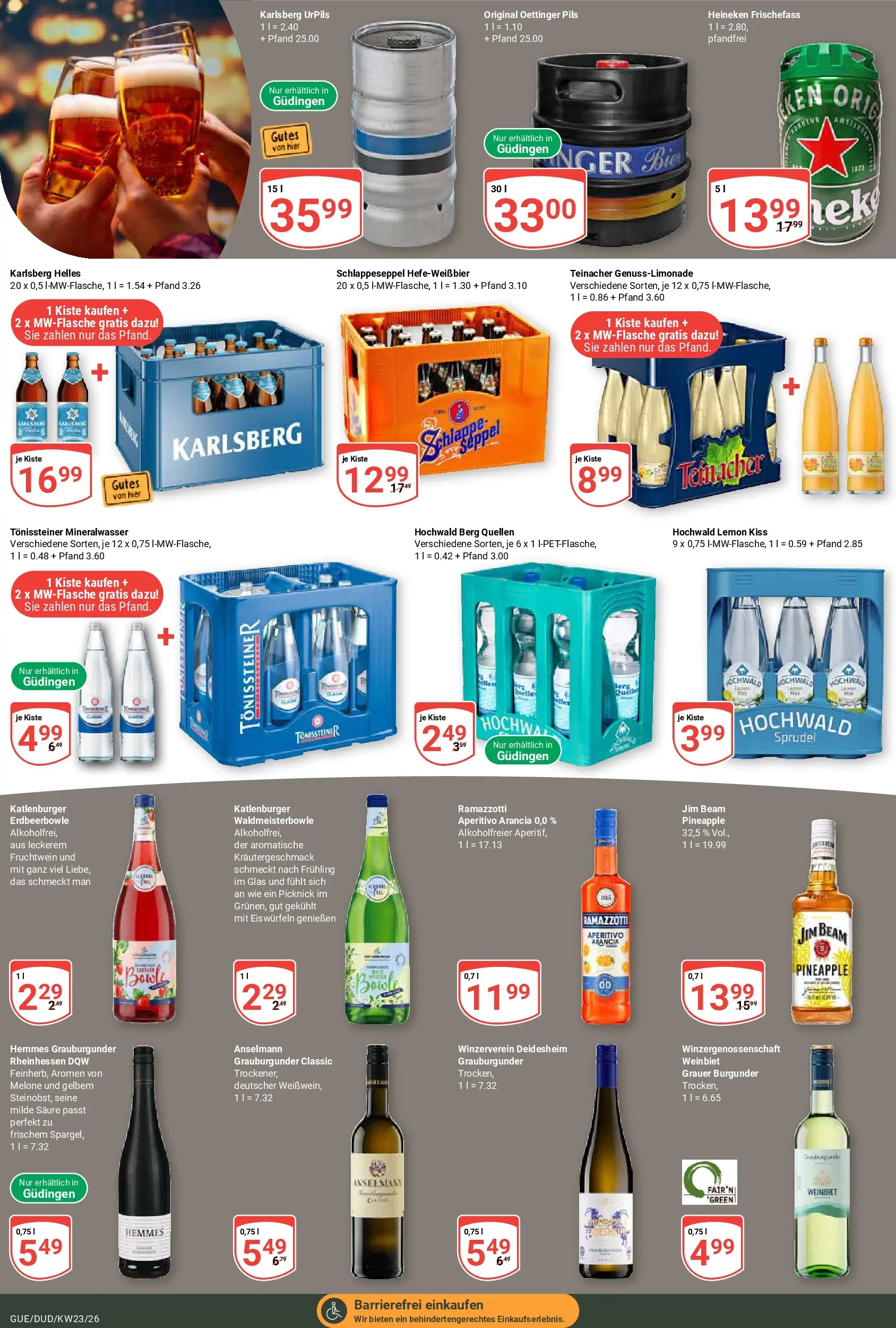 Globus Prospekt Saarbrücken-Güdingen (ab 01.06.2026) » Angebote online | Seite: 17 | Produkte: Jim beam, Bier, Melone, Eis