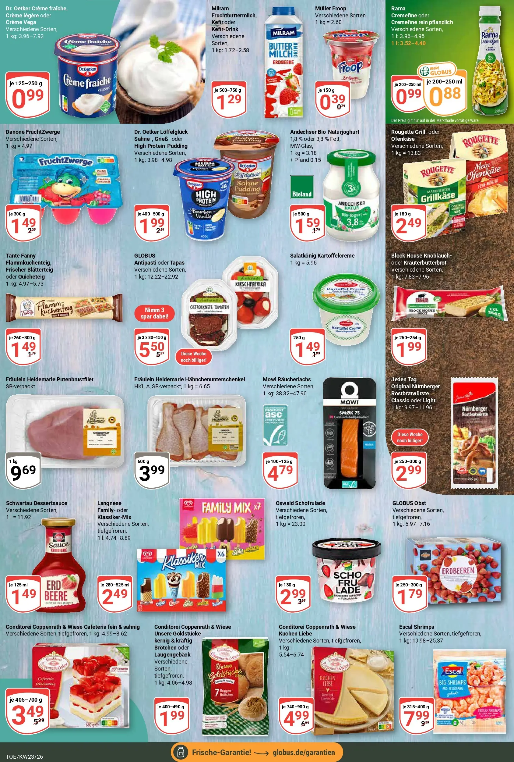 Globus Prospekt Tönisvorst (ab 01.06.2026) » Angebote online | Seite: 13 | Produkte: Rama, Butter, Tomaten, Räucherlachs