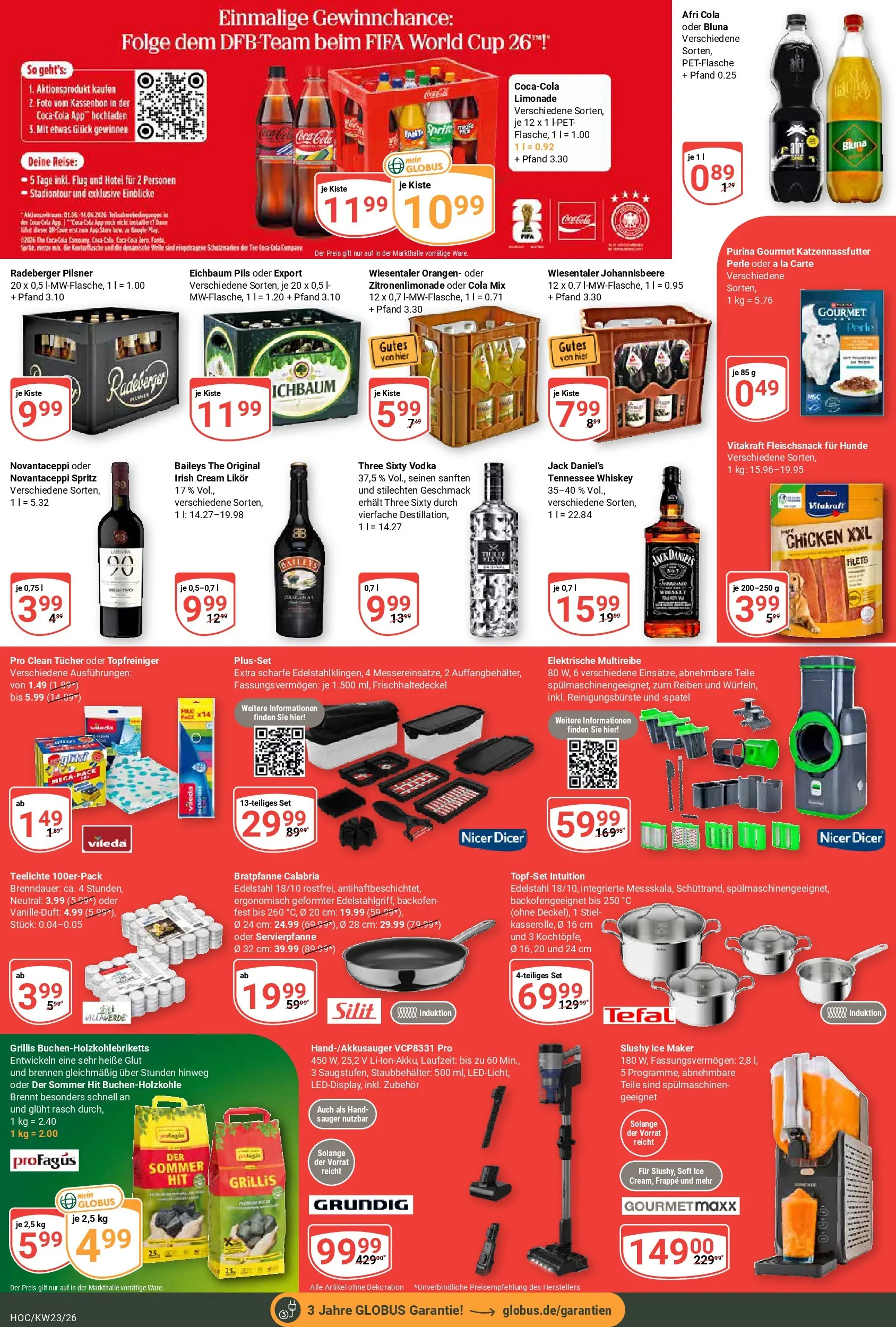 Globus Prospekt Hockenheim (ab 01.06.2026) » Angebote online | Seite: 5 | Produkte: Cola, Limonade, Baileys, Whiskey