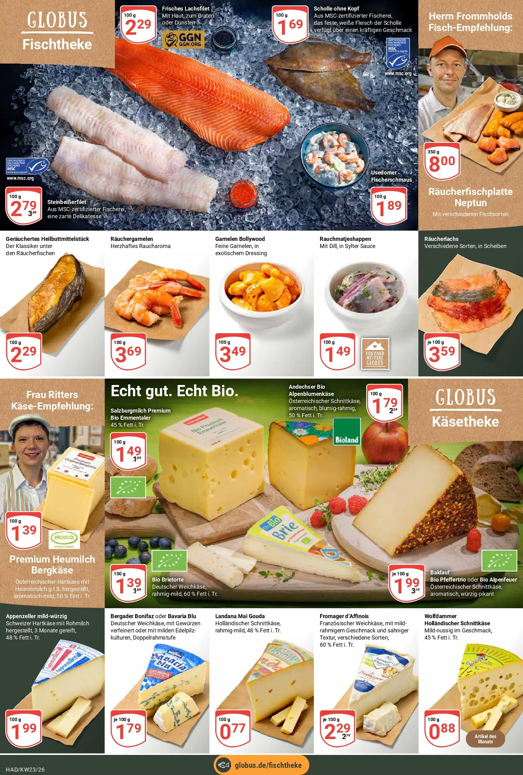 Globus Prospekt Halle (saale) (ab 01.06.2026) » Angebote online | Seite: 12 | Produkte: Gouda, Dressing, Räucherlachs, Fleisch