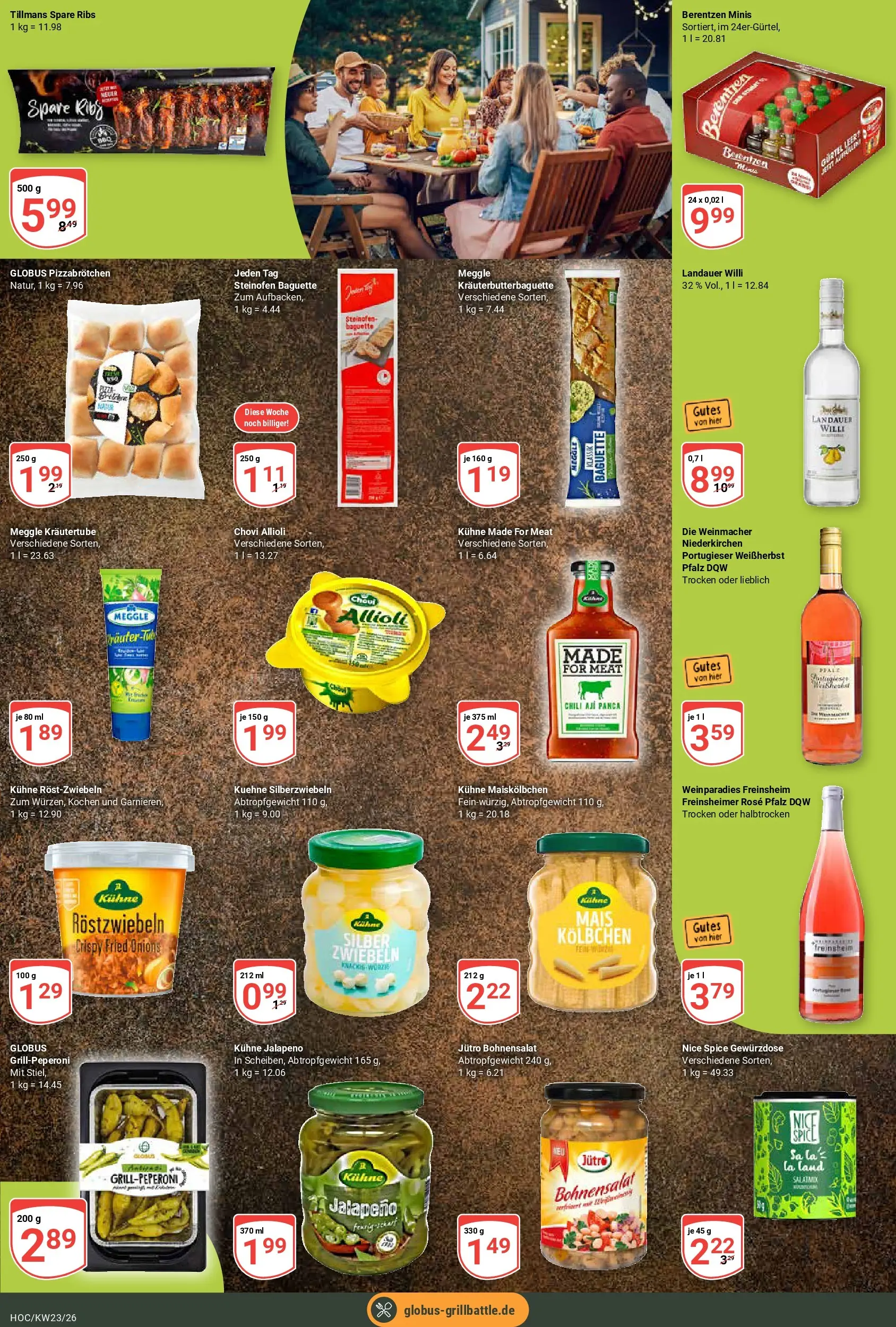 Globus Prospekt Hockenheim (ab 01.06.2026) » Angebote online | Seite: 14 | Produkte: Zwiebeln, Chili, Gürtel, Berentzen