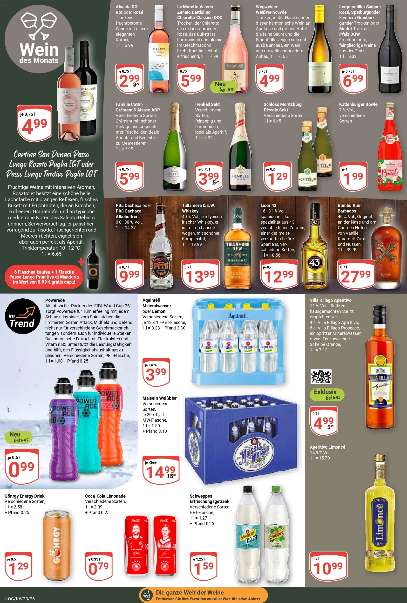 Globus Prospekt Hockenheim (ab 01.06.2026) » Angebote online | Seite: 15 | Produkte: Granatapfel, Energy, Sekt, Limonade
