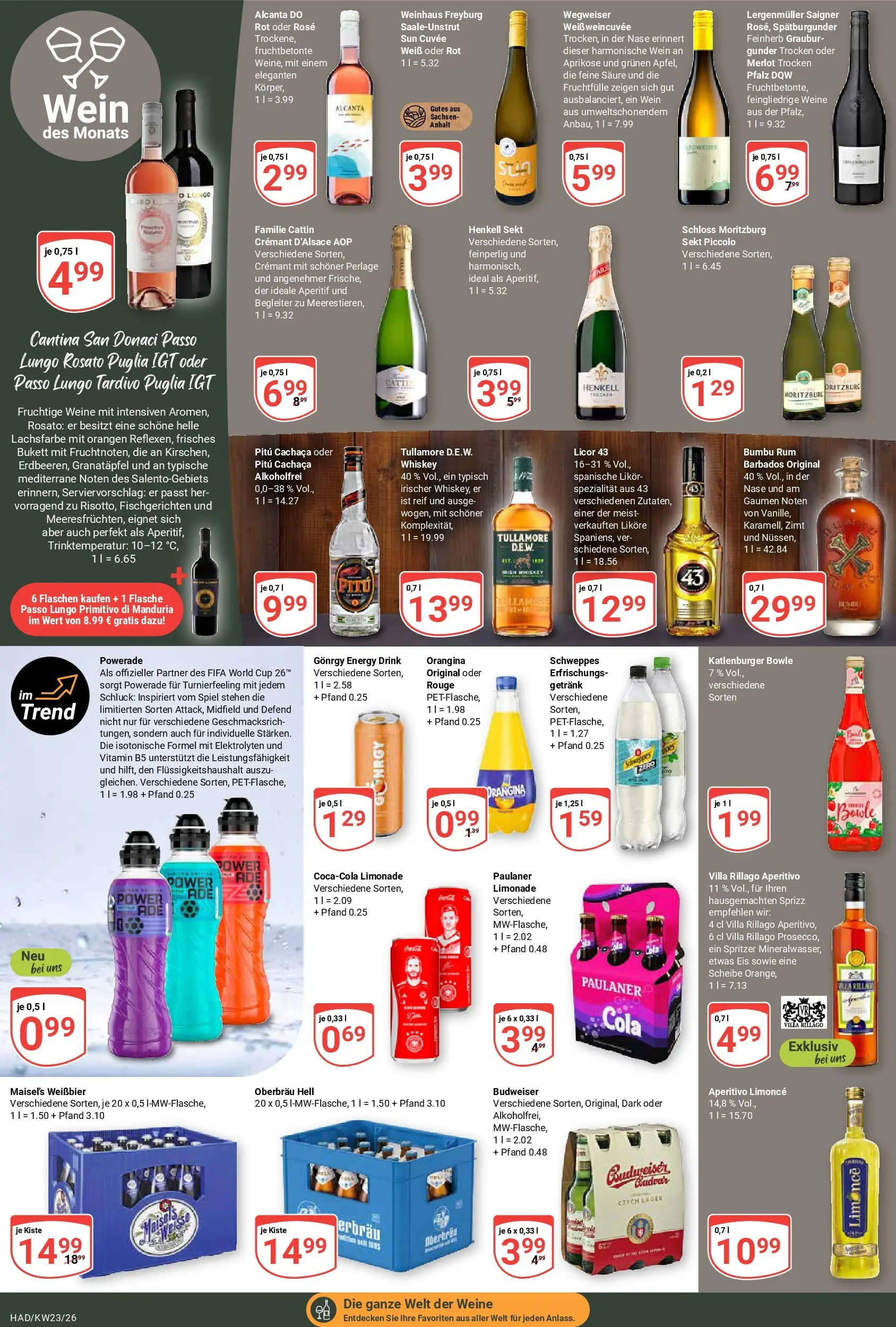 Globus Prospekt Halle (saale) (ab 01.06.2026) » Angebote online | Seite: 17 | Produkte: Spiel, Granatapfel, Sekt, Merlot