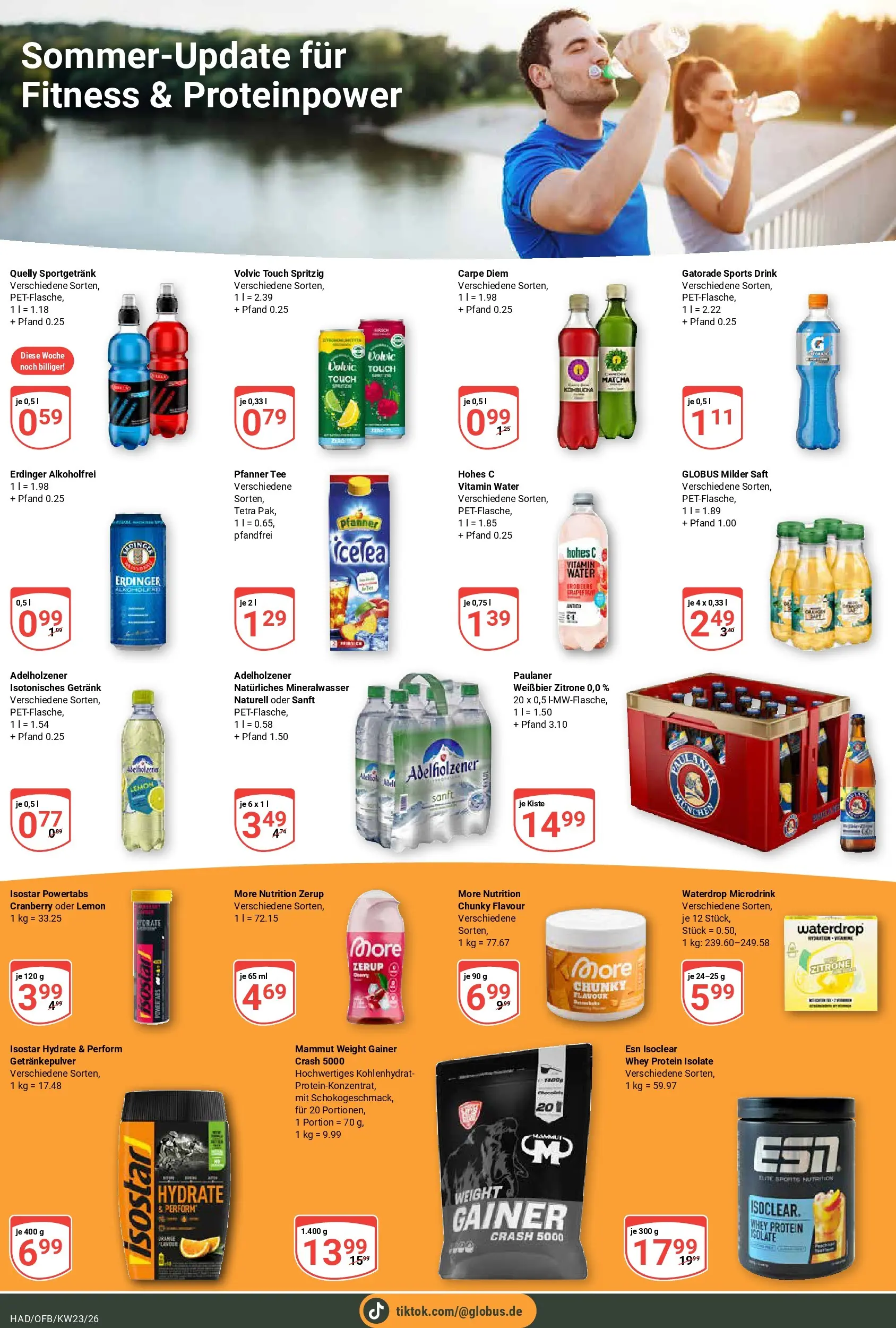 Globus Prospekt Halle (saale) (ab 01.06.2026) » Angebote online | Seite: 18 | Produkte: Erdinger, Zitrone, Volvic, Paulaner