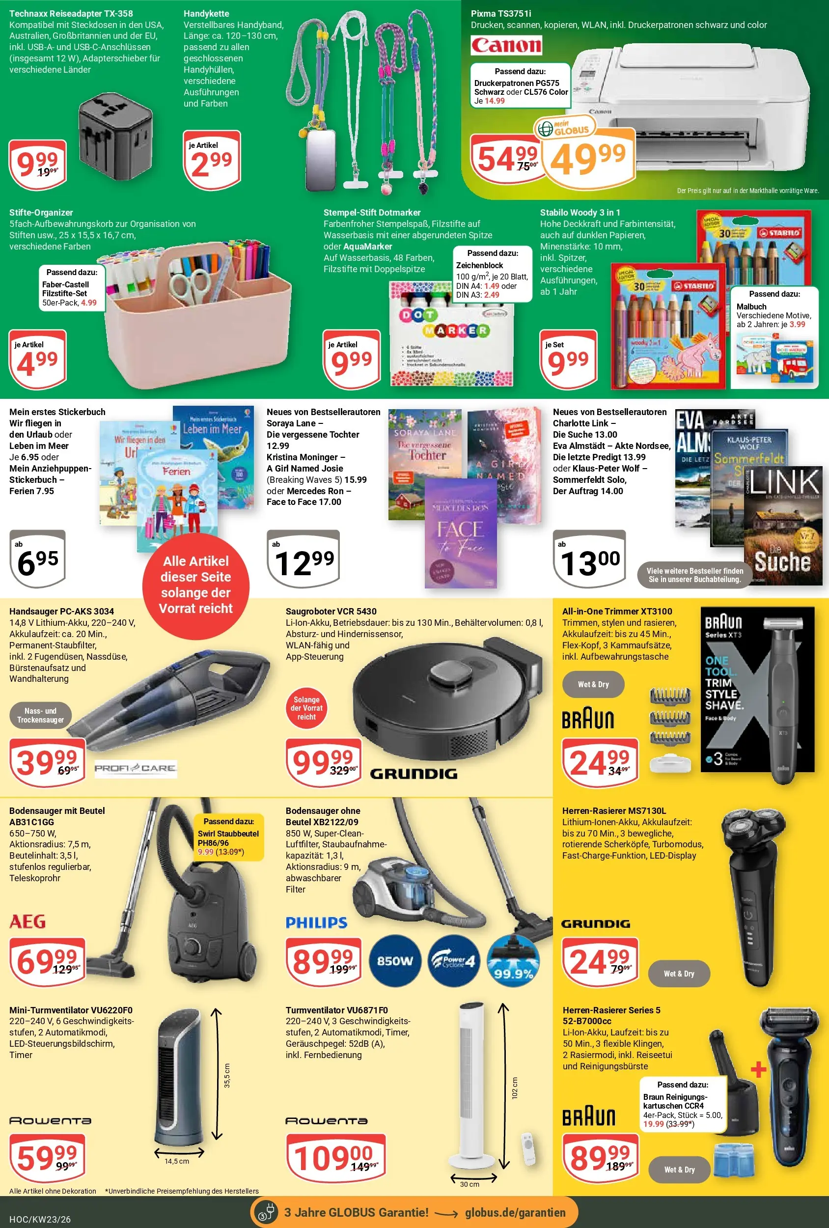 Globus Prospekt Hockenheim (ab 01.06.2026) » Angebote online | Seite: 21 | Produkte: Philips, Turmventilator