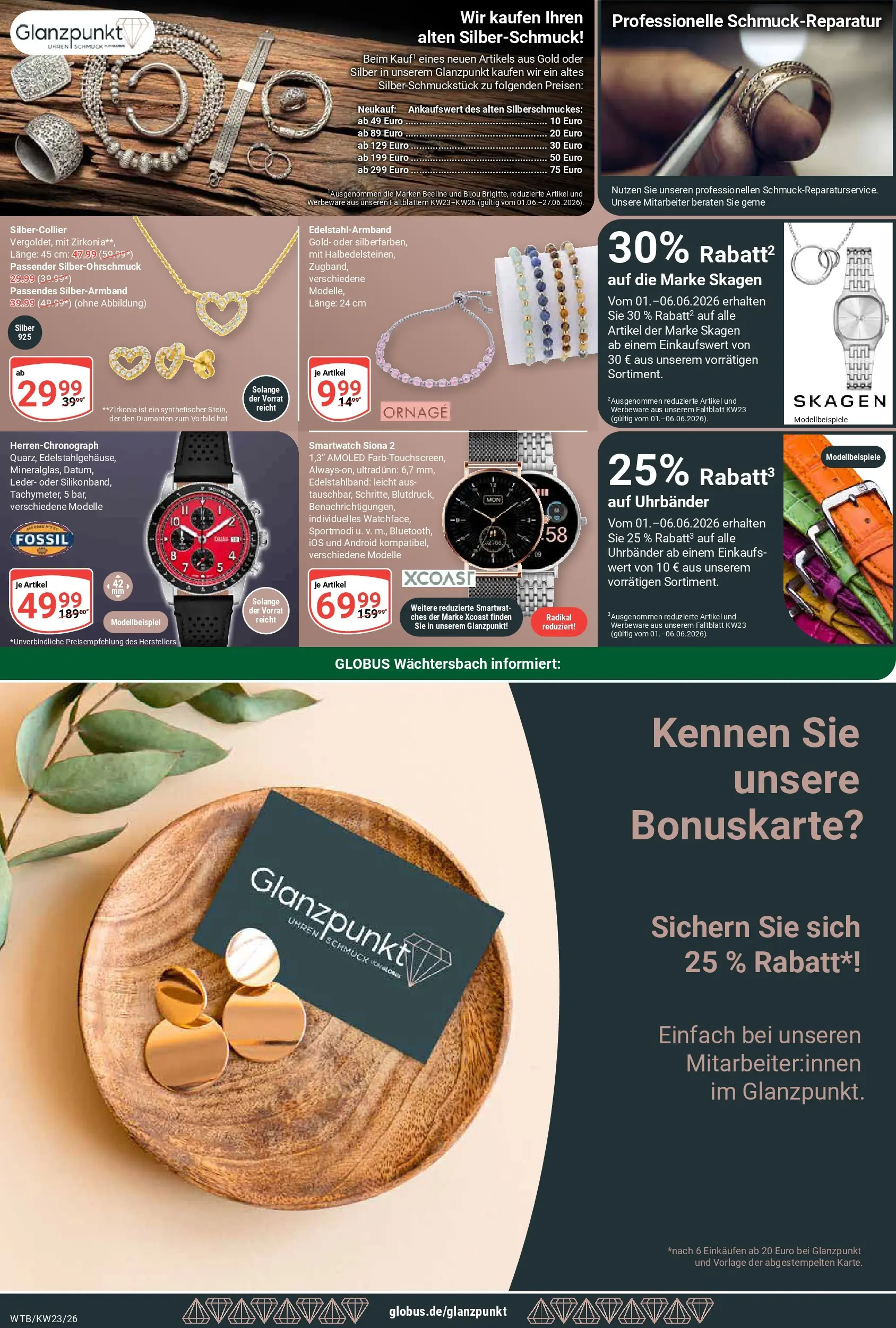 Globus Prospekt Wächtersbach (ab 01.06.2026) » Angebote online | Seite: 21 | Produkte: Smartwatch