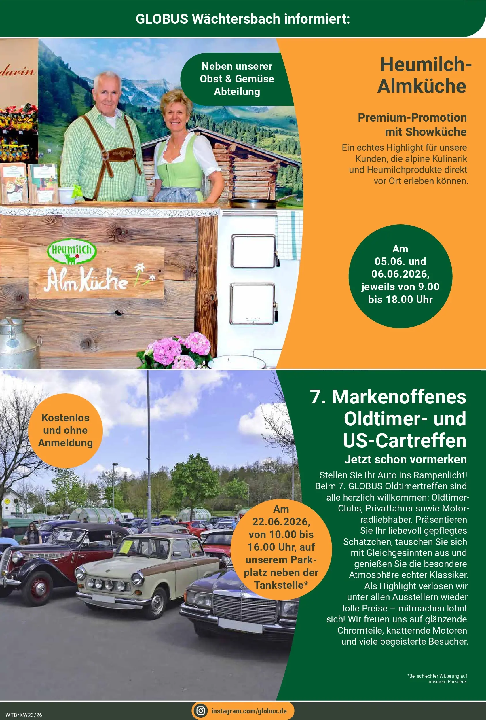 Globus Prospekt Wächtersbach (ab 01.06.2026) » Angebote online | Seite: 22 | Produkte: Küche, Gemüse, Obst, Uhr