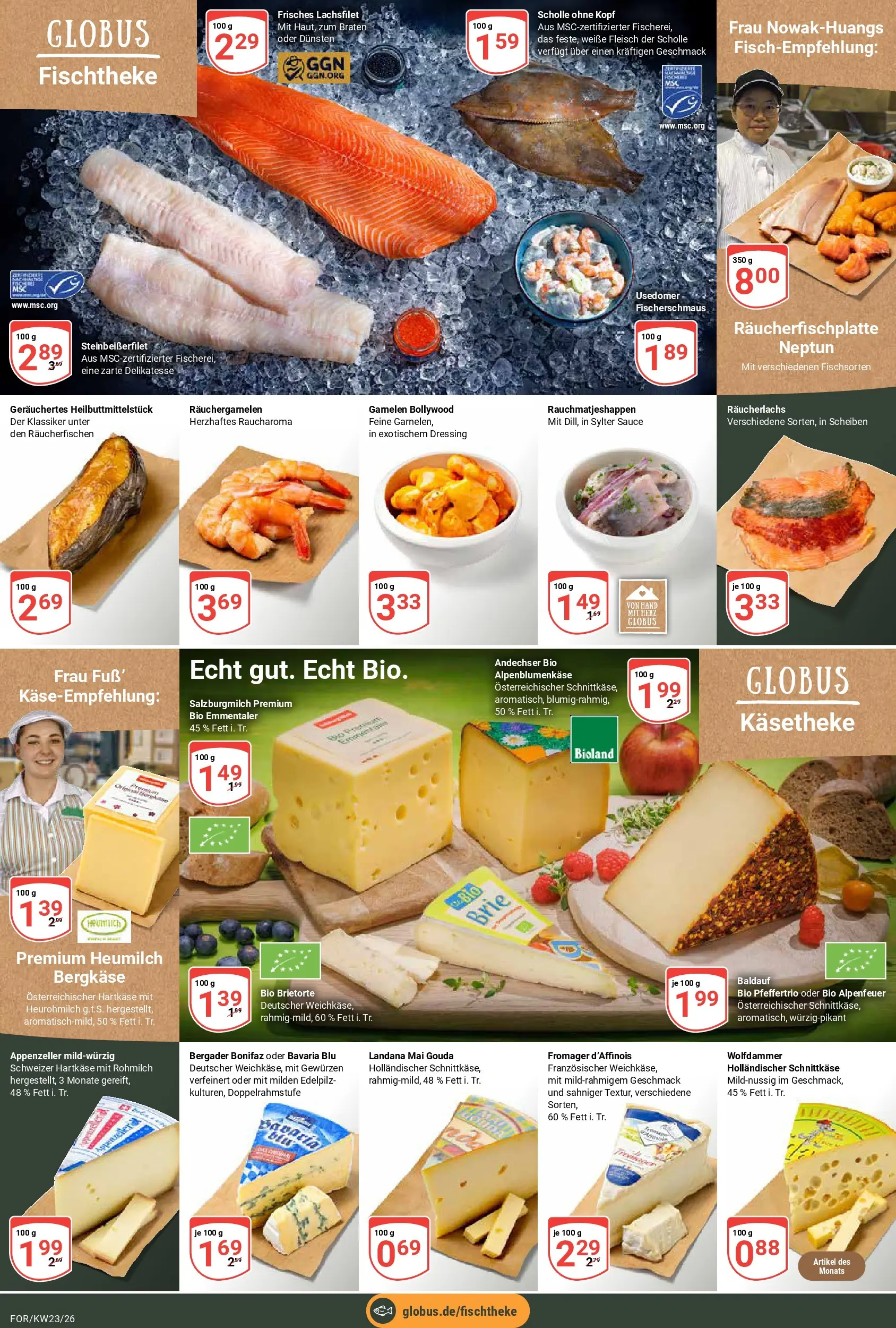 Globus Prospekt Forchheim (ab 01.06.2026) » Angebote online | Seite: 8 | Produkte: Gouda, Dressing, Garnelen, Räucherlachs