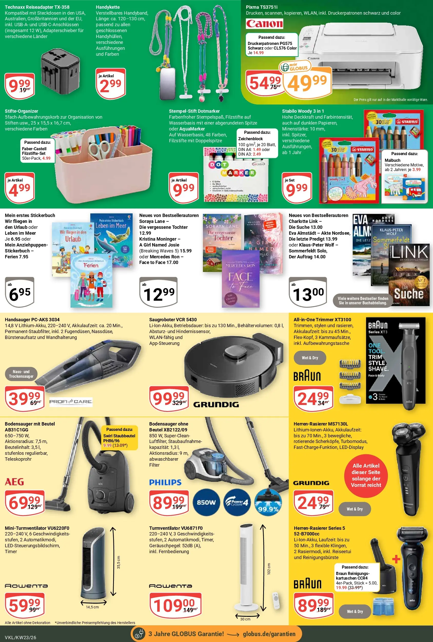 Globus Prospekt Völklingen (ab 01.06.2026) » Angebote online | Seite: 24 | Produkte: Philips, Turmventilator