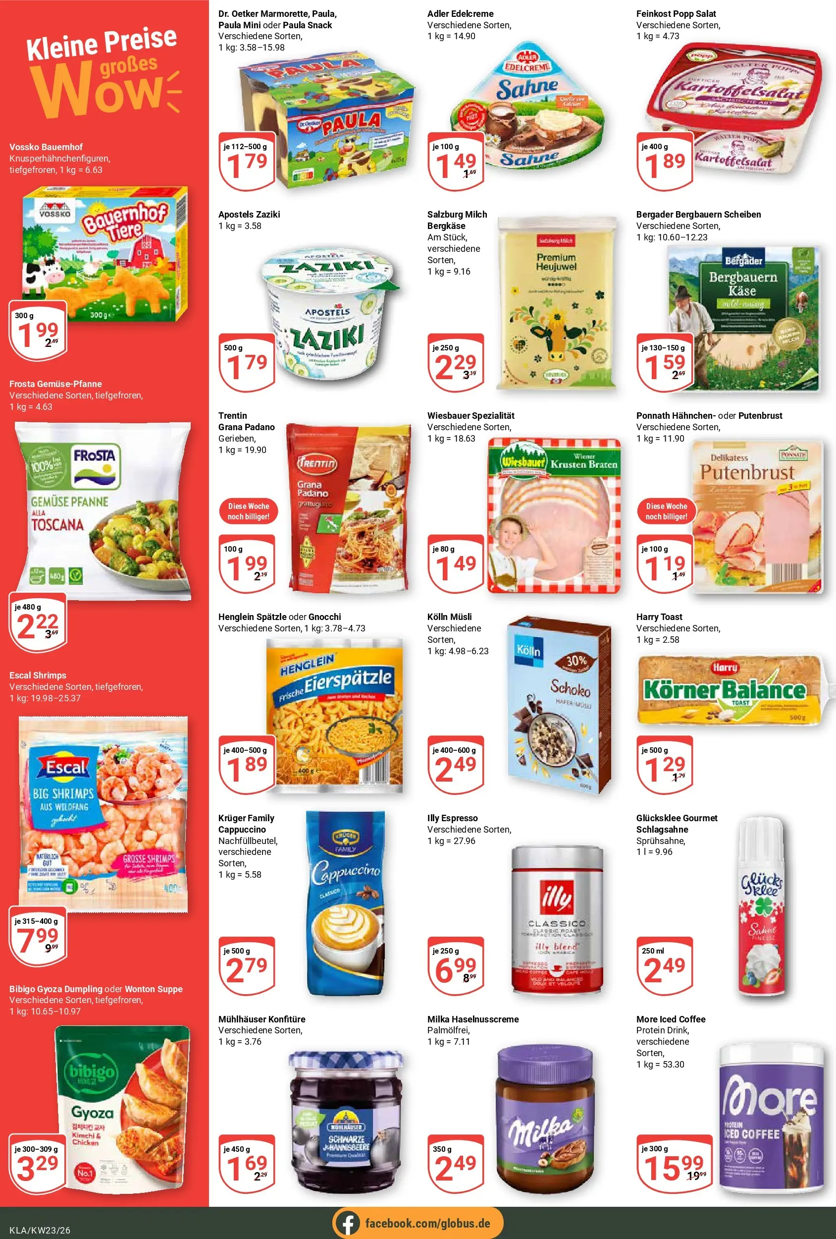 Globus Prospekt Kaiserslautern (ab 01.06.2026) » Angebote online | Seite: 2 | Produkte: Kolln, Schlagsahne, Toast, Milka