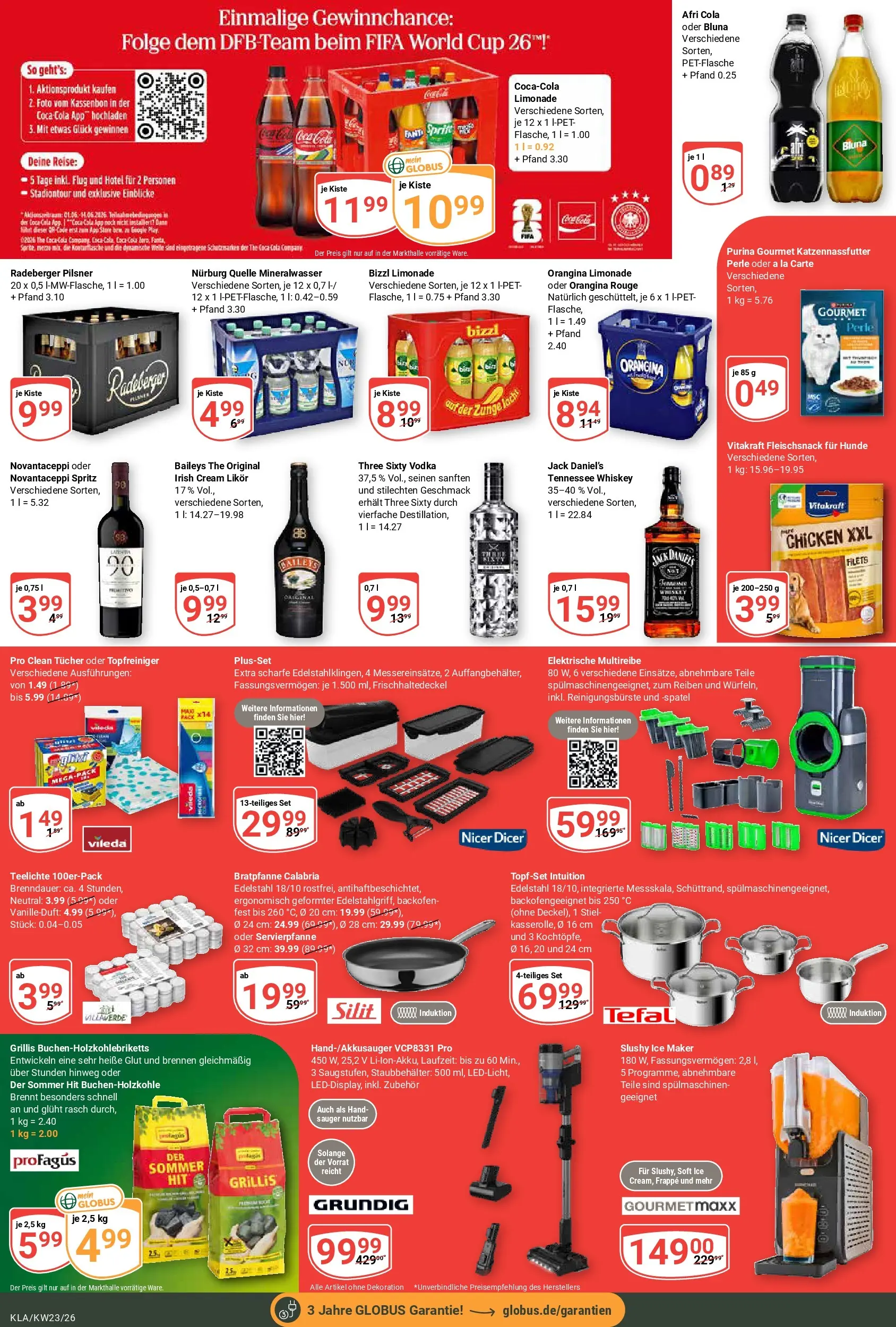 Globus Prospekt Kaiserslautern (ab 01.06.2026) » Angebote online | Seite: 5 | Produkte: Rouge, Lachs, Baileys, Radeberger pilsner
