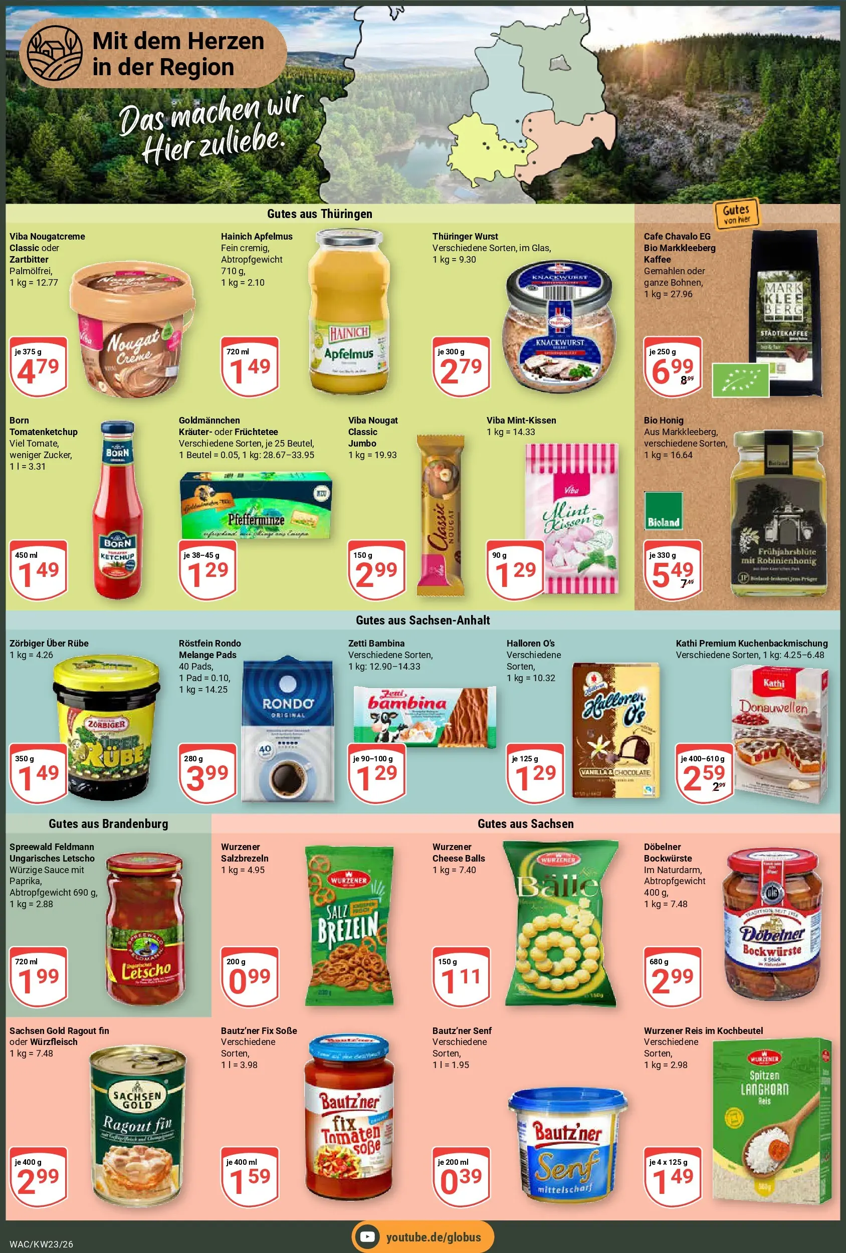 Globus Prospekt Markkleeberg (ab 01.06.2026) » Angebote online | Seite: 3 | Produkte: Kaffee, Salz, Pullover, Ketchup