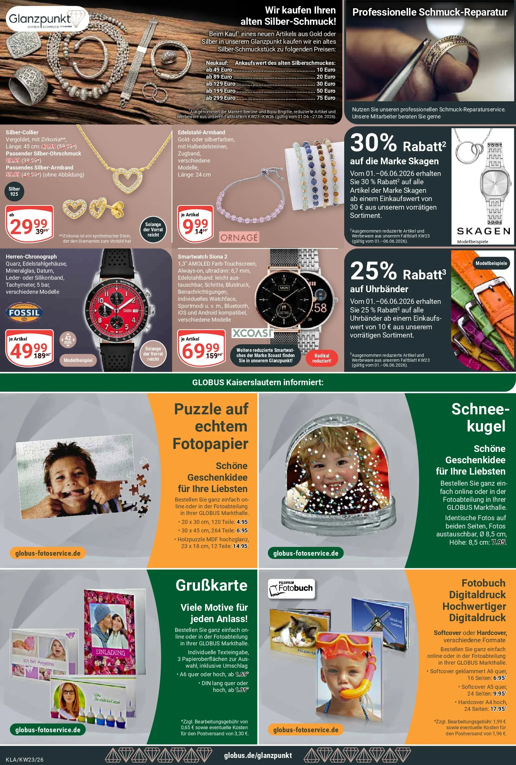 Globus Prospekt Kaiserslautern (ab 01.06.2026) » Angebote online | Seite: 21 | Produkte: Smartwatch
