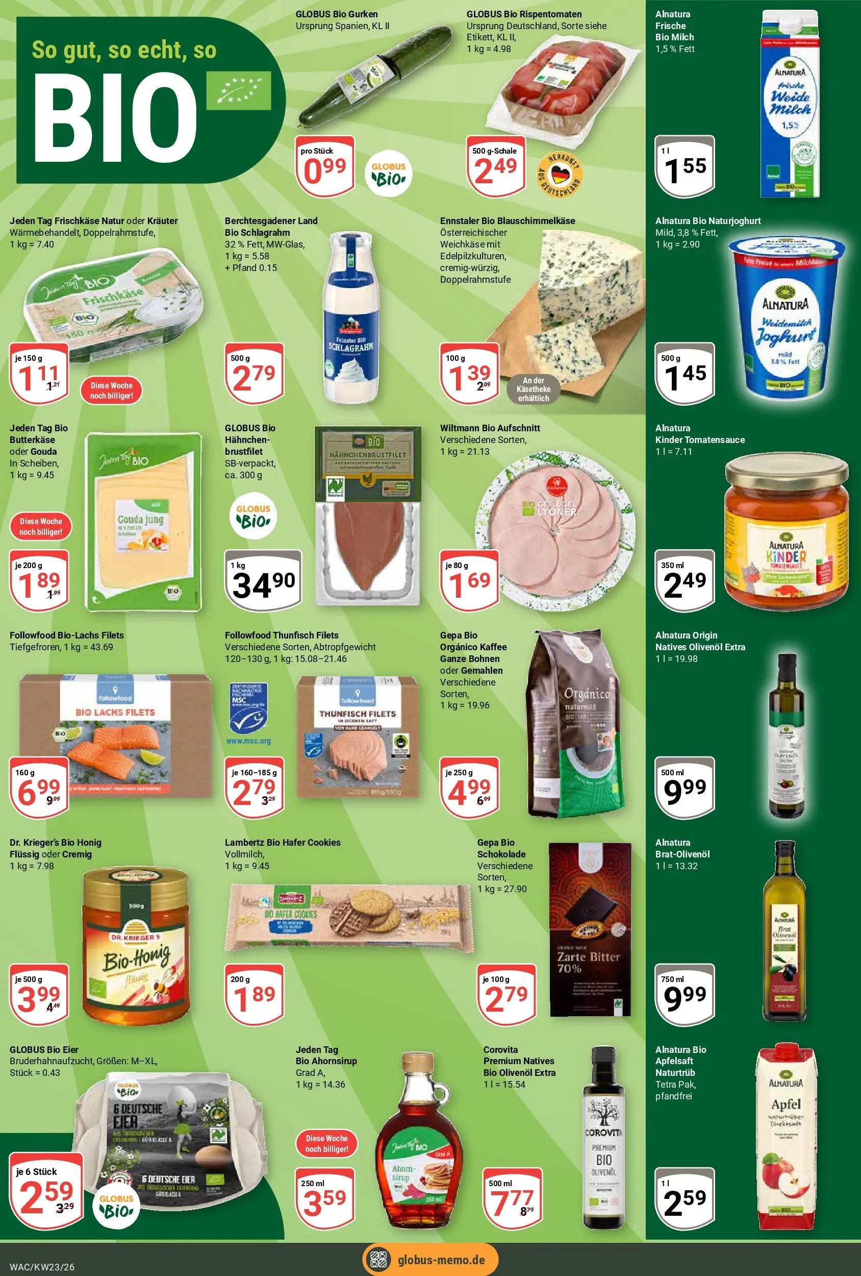 Globus Prospekt Markkleeberg (ab 01.06.2026) » Angebote online | Seite: 13 | Produkte: Thunfisch, Kaffee, Olivenol, Sirup