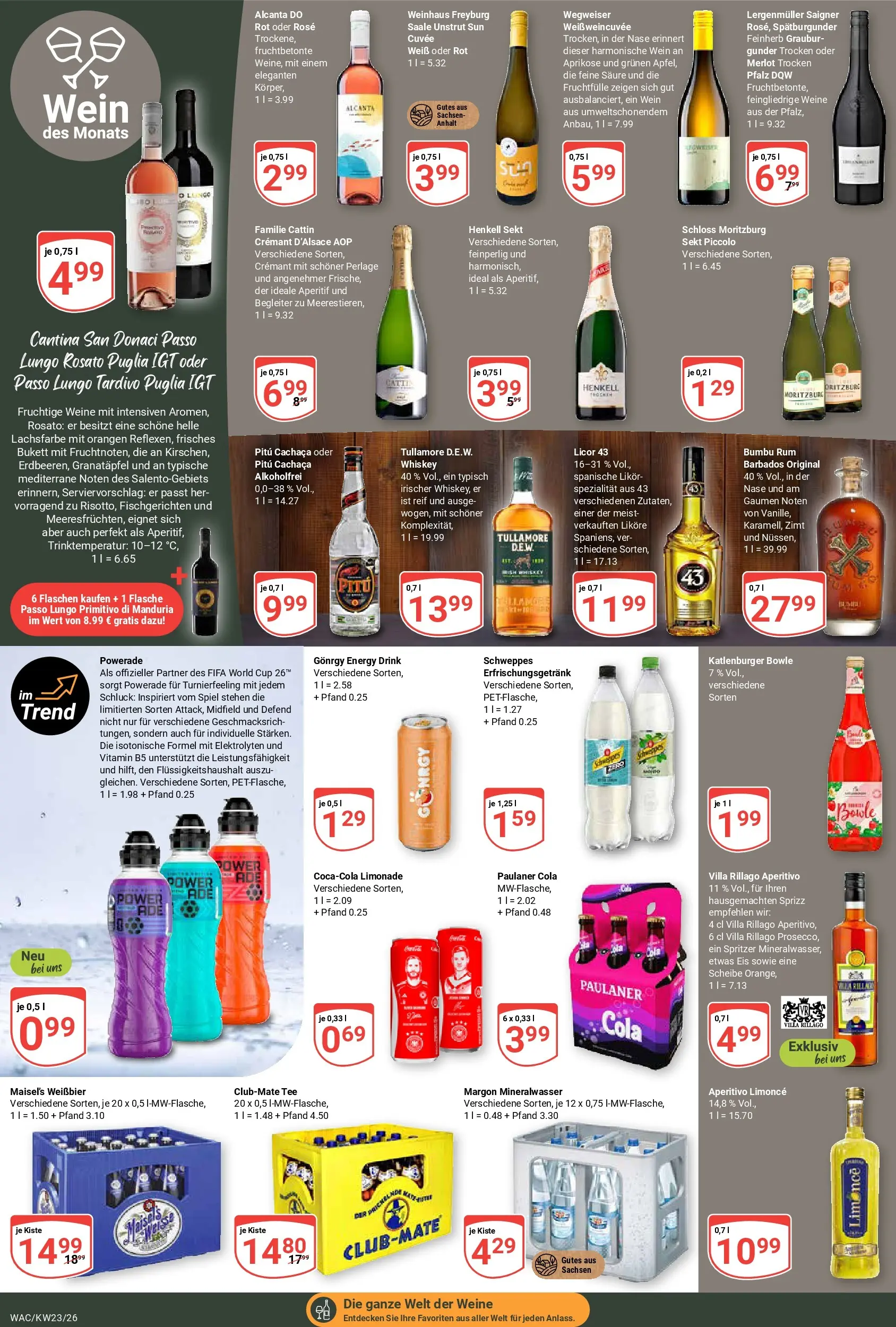 Globus Prospekt Markkleeberg (ab 01.06.2026) » Angebote online | Seite: 18 | Produkte: Granatapfel, Energy, Merlot, Orangen
