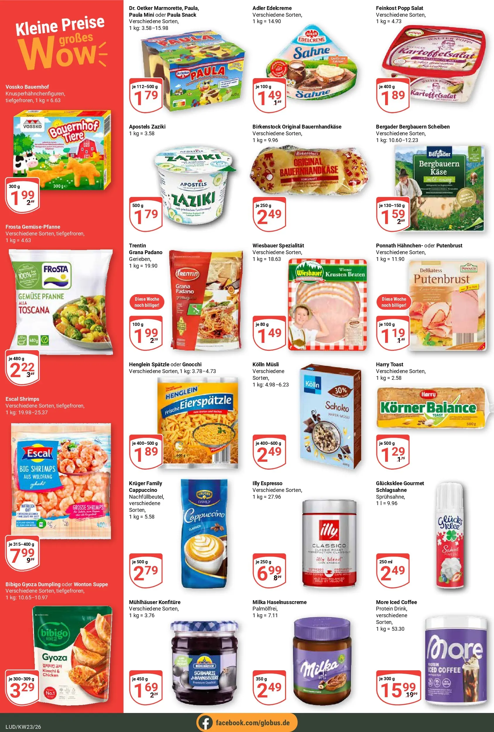 Globus Prospekt Ludwigshafen-Oggersheim (ab 01.06.2026) » Angebote online | Seite: 2 | Produkte: Hahnchen, Schlagsahne, Käse, Gemüse