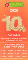 Go Asia: Aktionen 2026