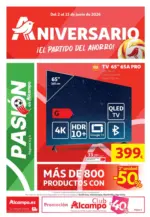 Alcampo Hiper Grande Unico - Sales ganando