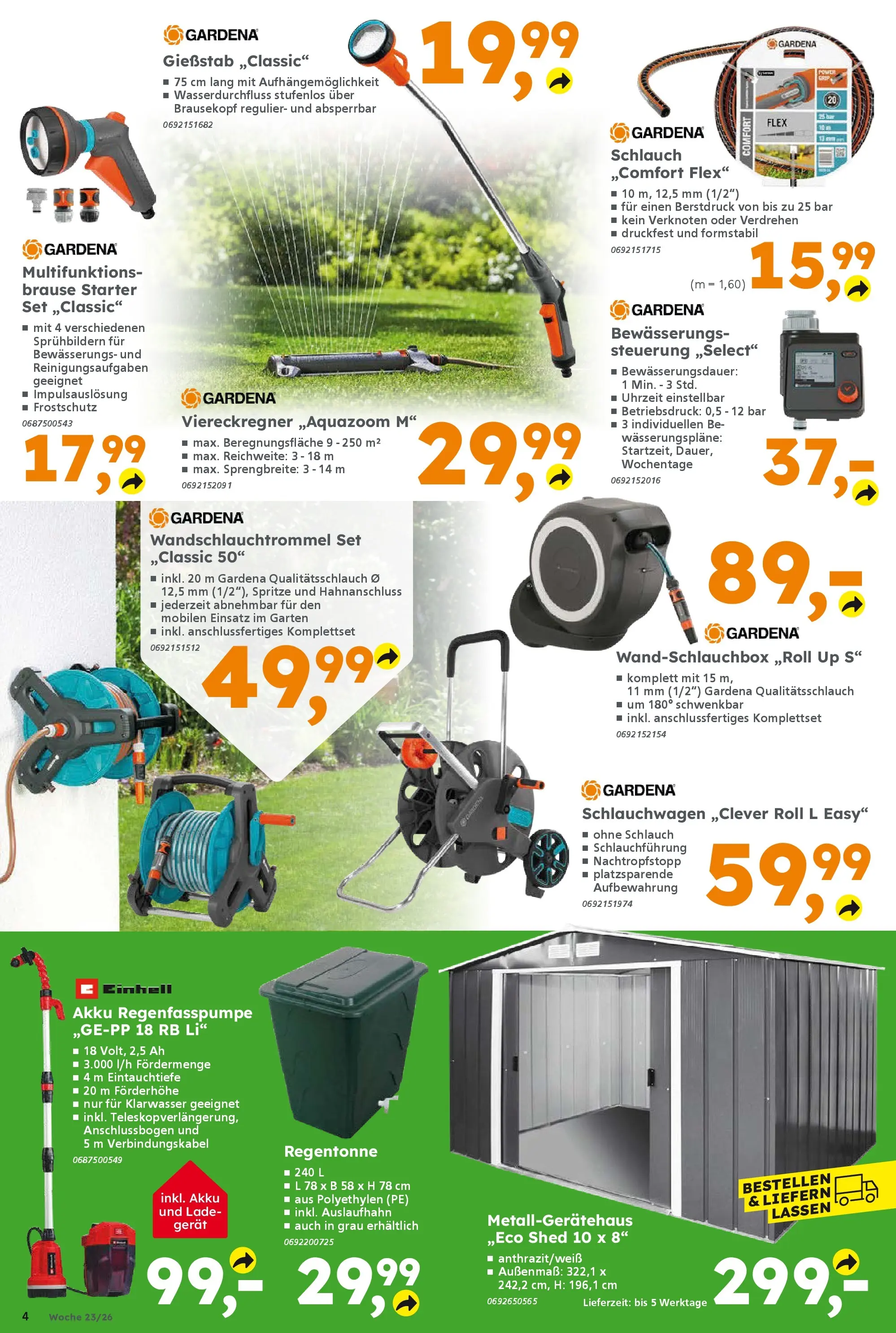 Globus Baumarkt Prospekt Forchheim (ab 31.05.2026) zum Blättern | Seite: 4