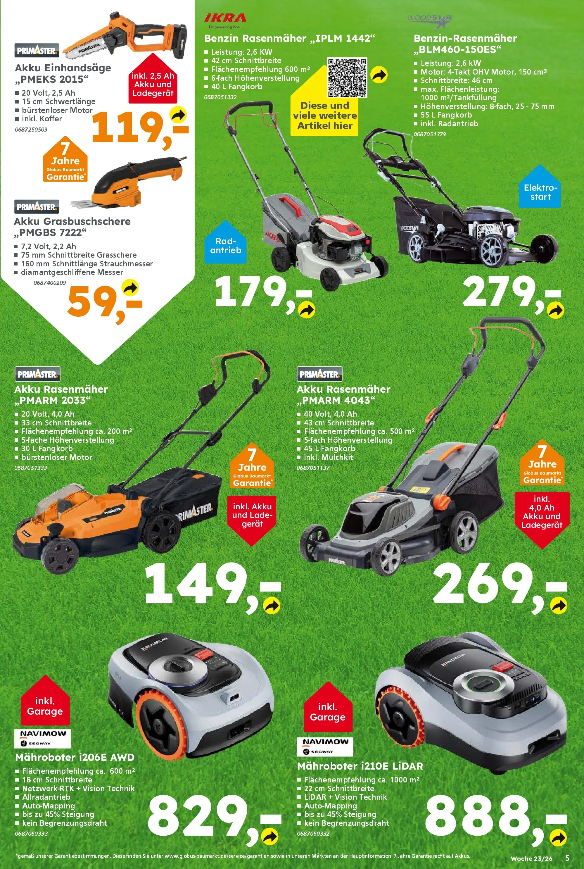 Globus Baumarkt Prospekt Forchheim (ab 31.05.2026) zum Blättern | Seite: 5