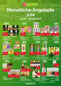 Angebote - Go Asia: Angebote Juni ab 31.05.2026 gültig