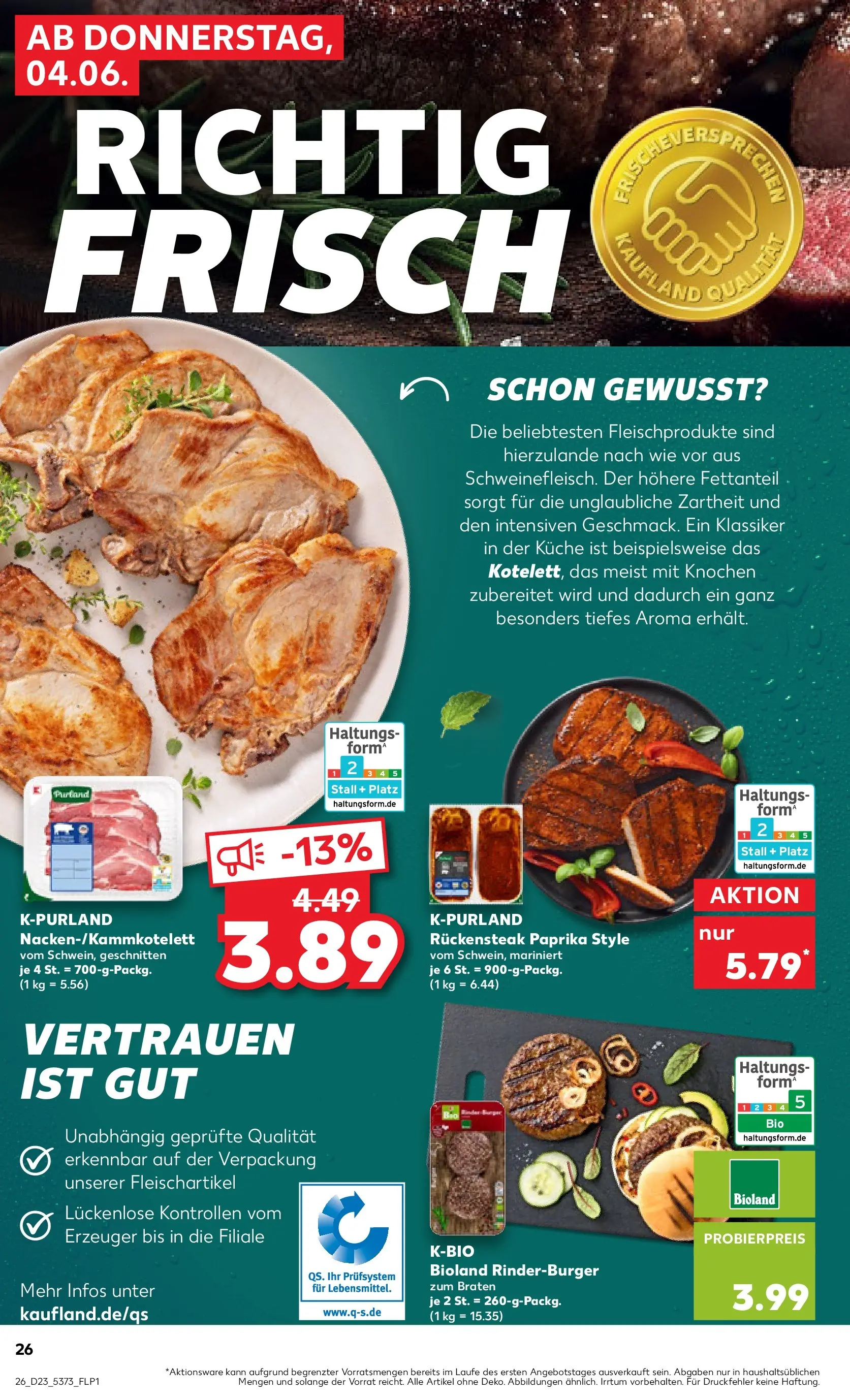Prospekt Kaufland ab 01.06.2026 » Angebote Online zum Blättern | Seite: 33