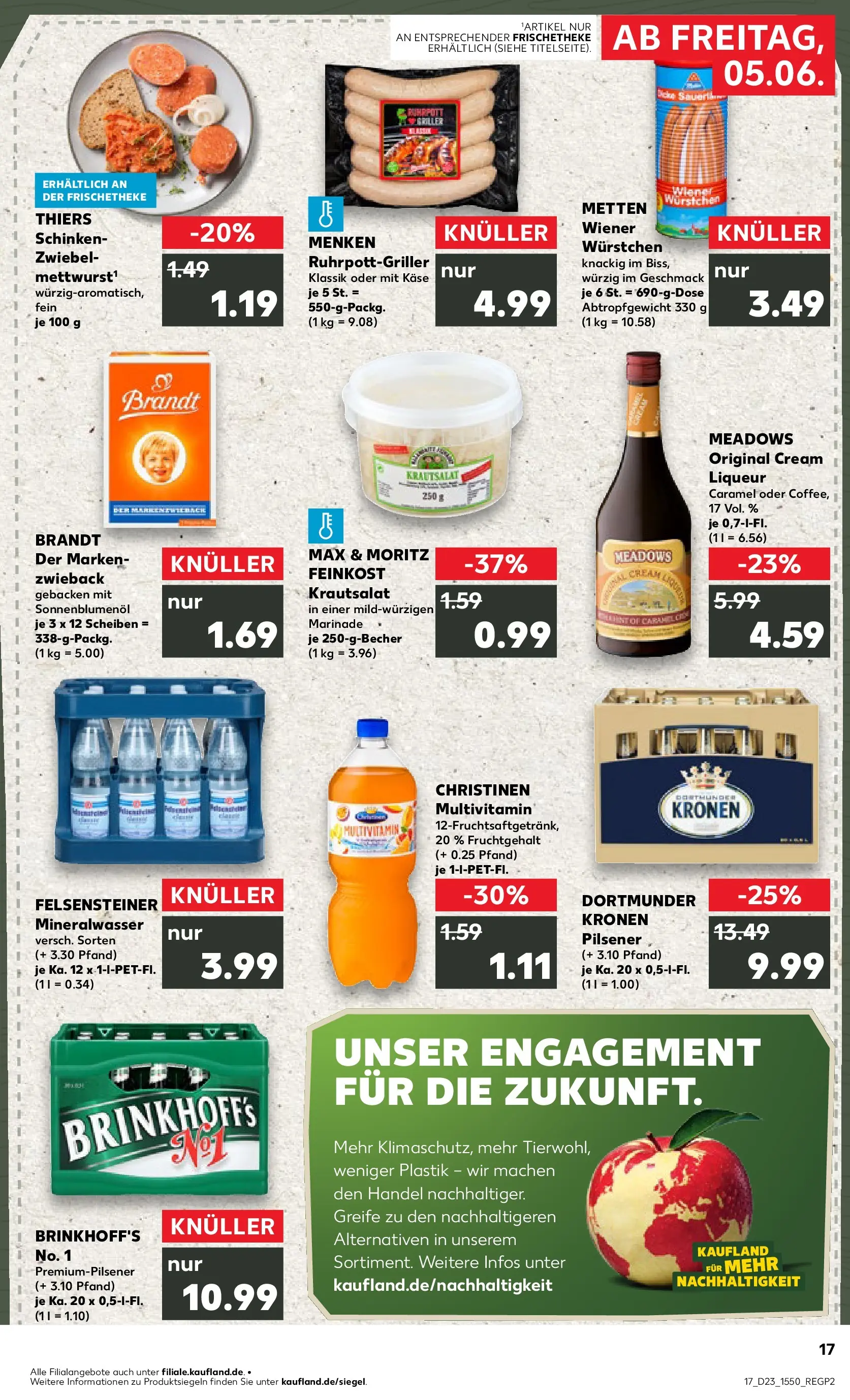 Prospekt Kaufland ab 01.06.2026 » Angebote Online zum Blättern | Seite: 24 | Produkte: Grill, Käse, Mineralwasser, Uhr