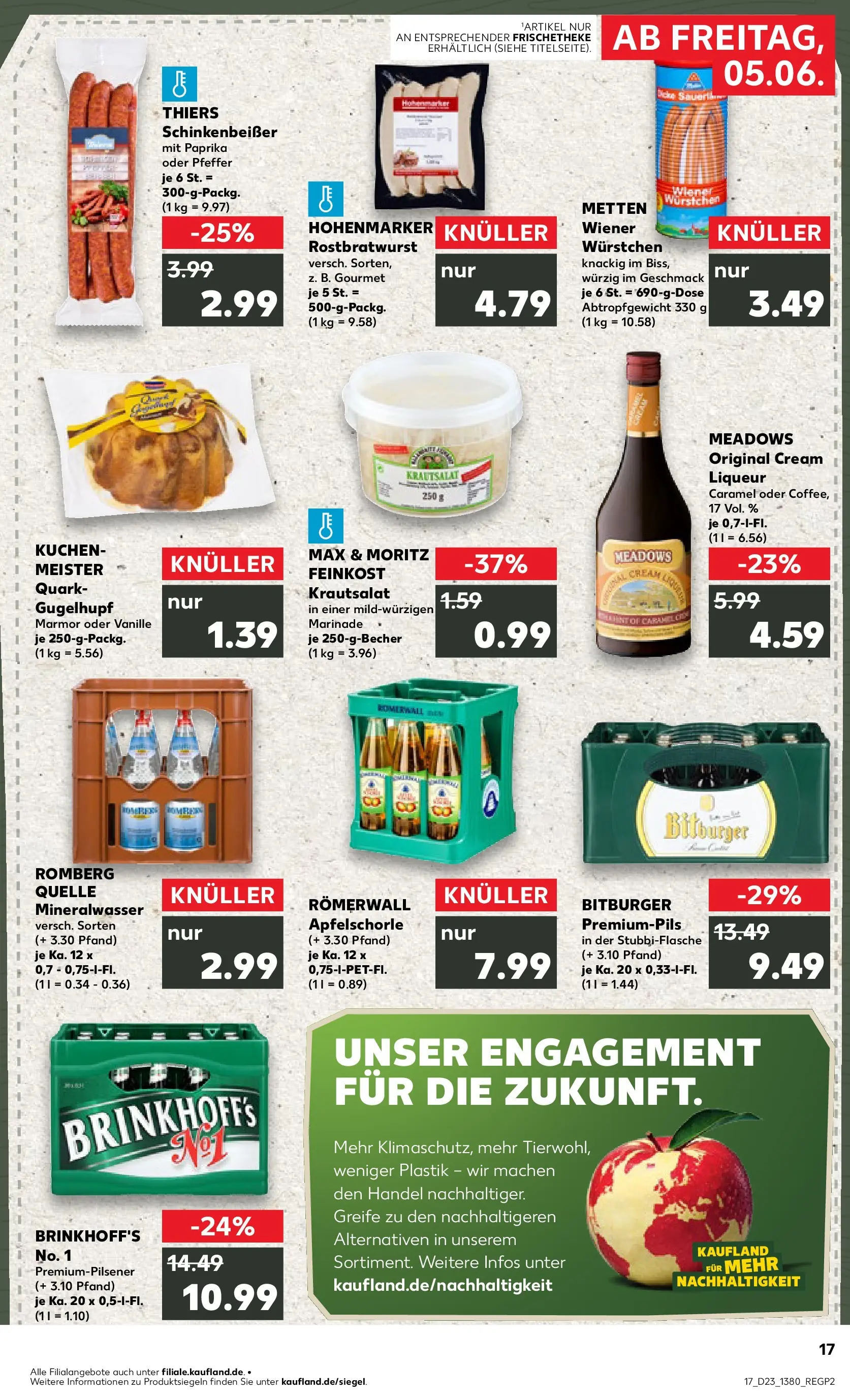 Prospekt Kaufland ab 04.06.2026 ยป Angebote und Werbung Online | Seite: 25 | Produkte: Bratwurst, Mineralwasser, Paprika, Pfeffer Prospekt Kaufland ab 04.06.2026 ยป Angebote Online zum Blรคttern | Seite: 25 | Produkte: Bratwurst, Mineralwasser, Paprika, Pfeffer