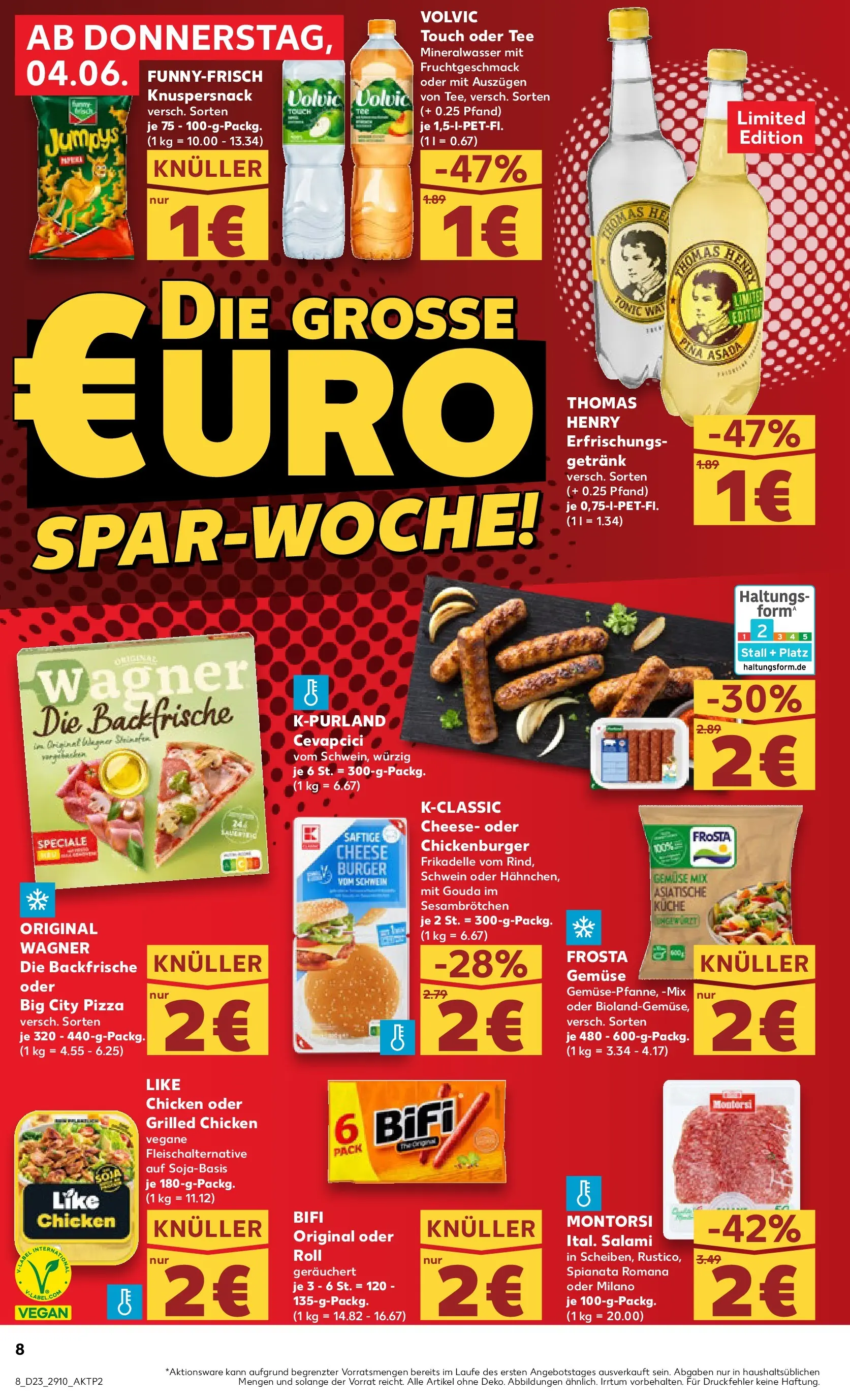 Prospekt Kaufland ab 01.06.2026 » Angebote und Werbung Online | Seite: 15 | Produkte: Burger, Gemüse, Salami, Tee Prospekt Kaufland ab 01.06.2026 » Angebote Online zum Blättern | Seite: 15 | Produkte: Burger, Gemüse, Salami, Tee
