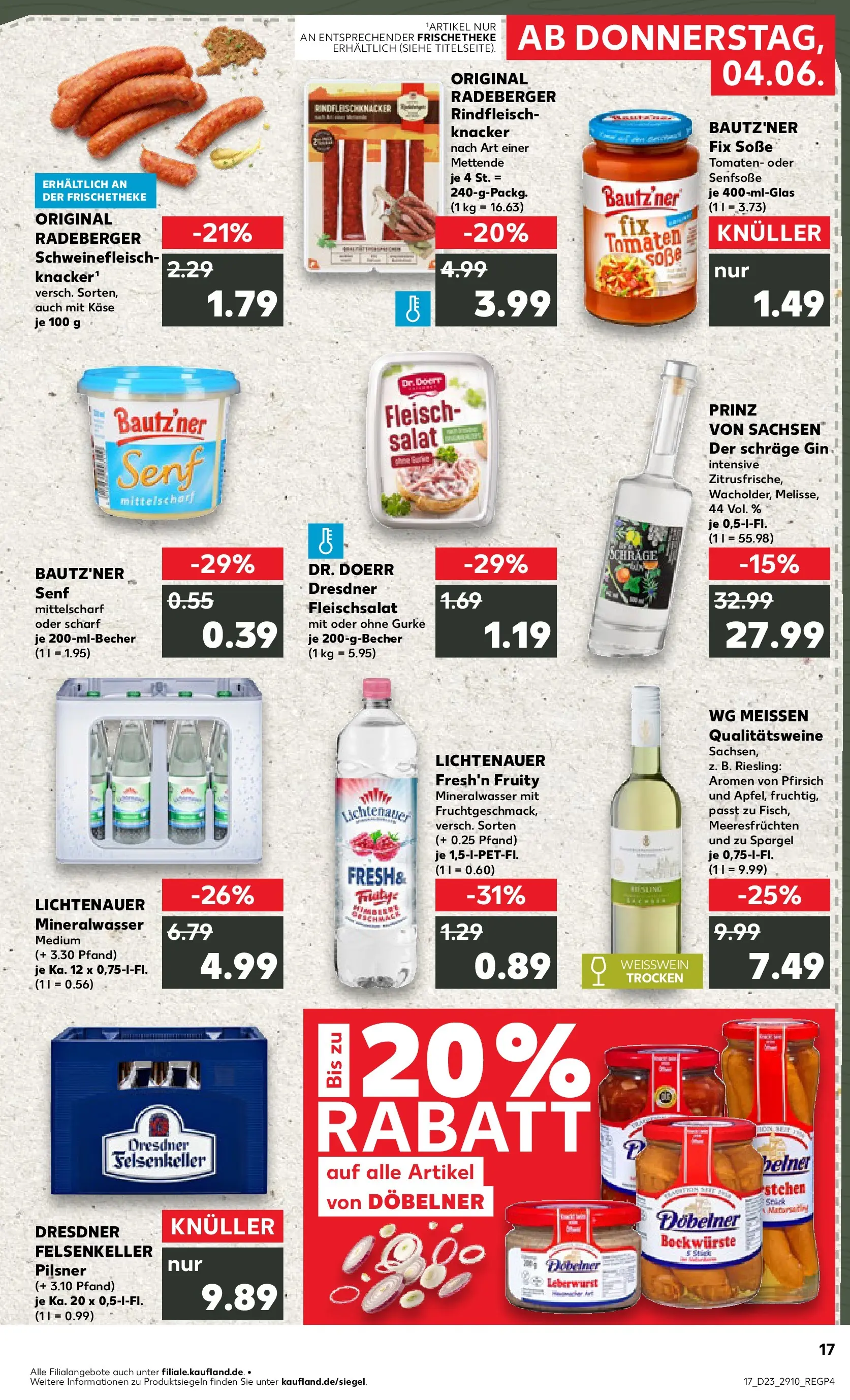 Prospekt Kaufland ab 01.06.2026 » Angebote und Werbung Online | Seite: 24 | Produkte: Tomaten, Pfirsich, Schweinefleisch, Salat Prospekt Kaufland ab 01.06.2026 » Angebote Online zum Blättern | Seite: 24 | Produkte: Tomaten, Pfirsich, Schweinefleisch, Salat